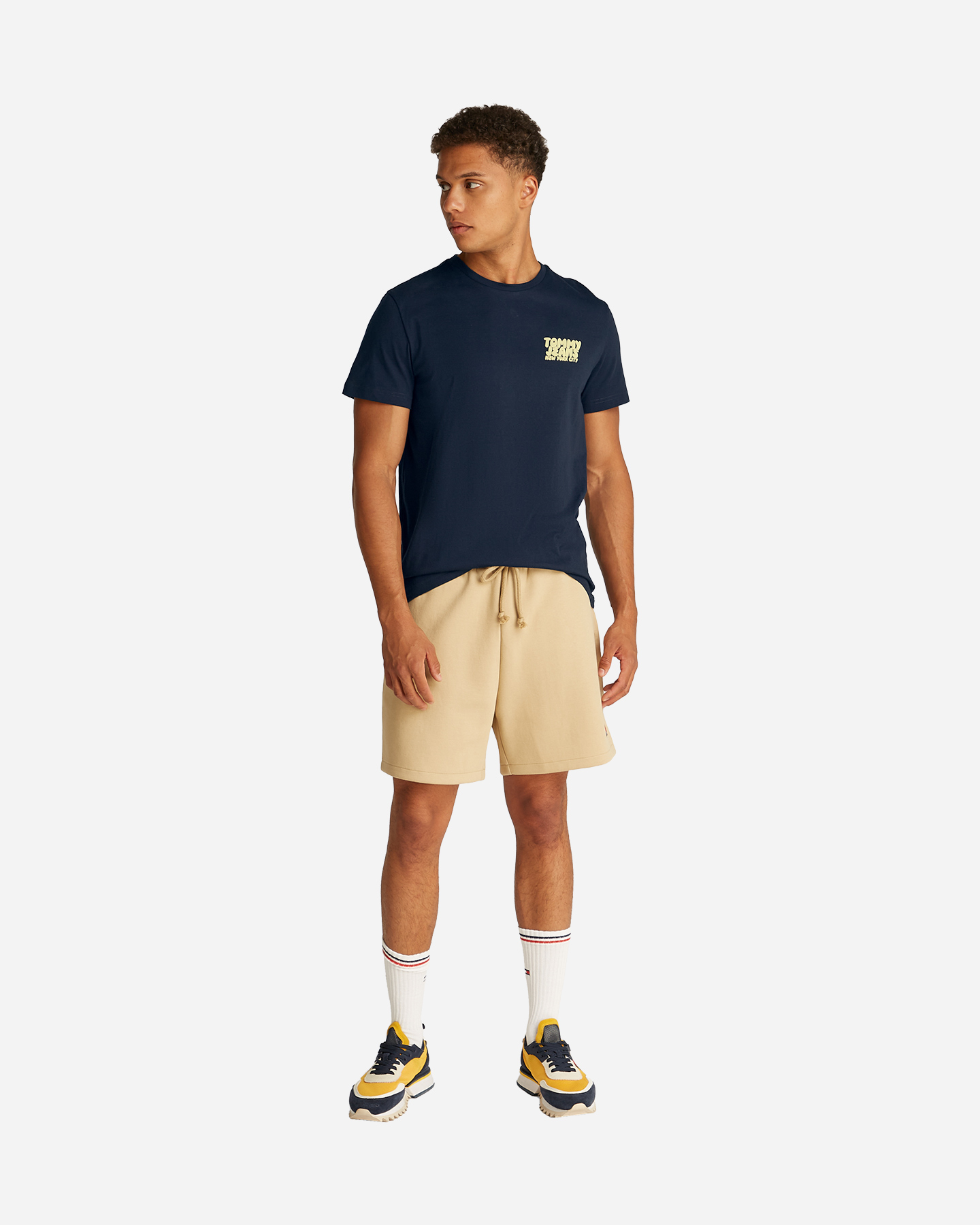 T-shirt TOMMY HILFIGER SMALL LOGO M - Blu - 3 | Cisalfa Sport