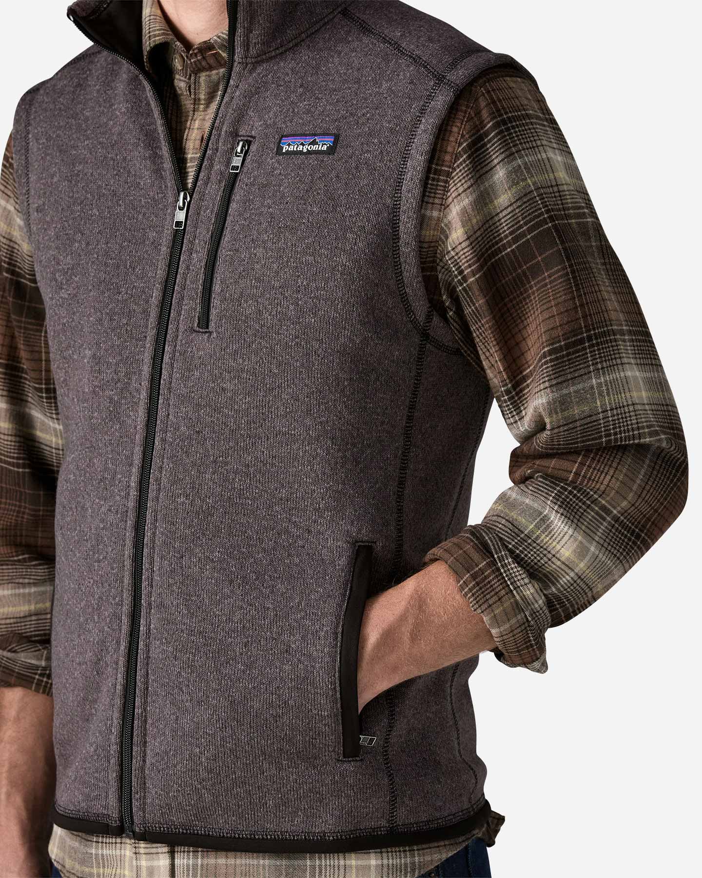 Gilet PATAGONIA BETTER SWEATER M - Grigio - 5 | Cisalfa Sport