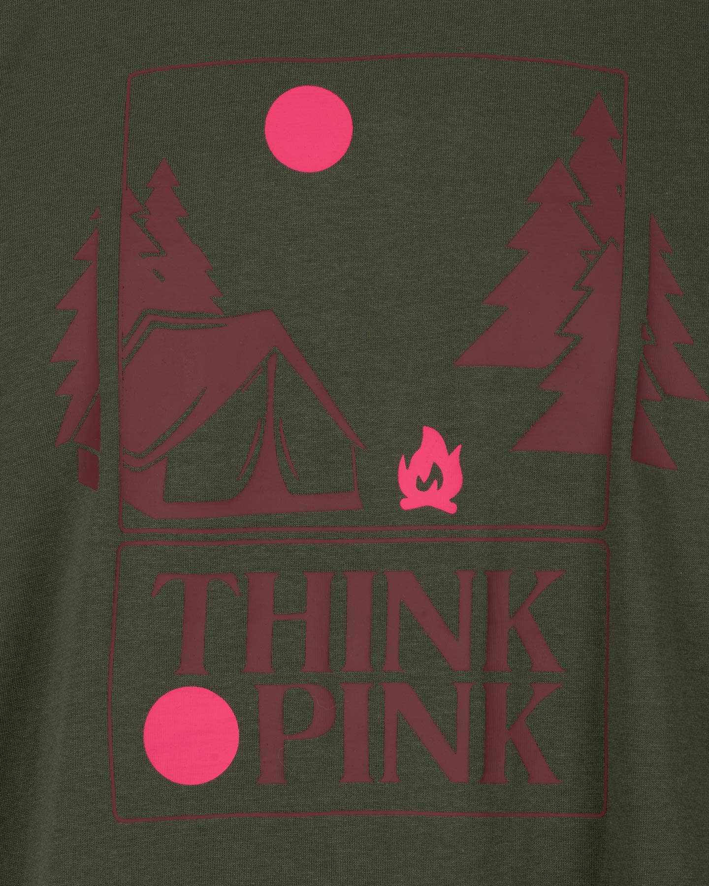 T-shirt THINK PINK GOPCORE M - Verde - 2 | Cisalfa Sport