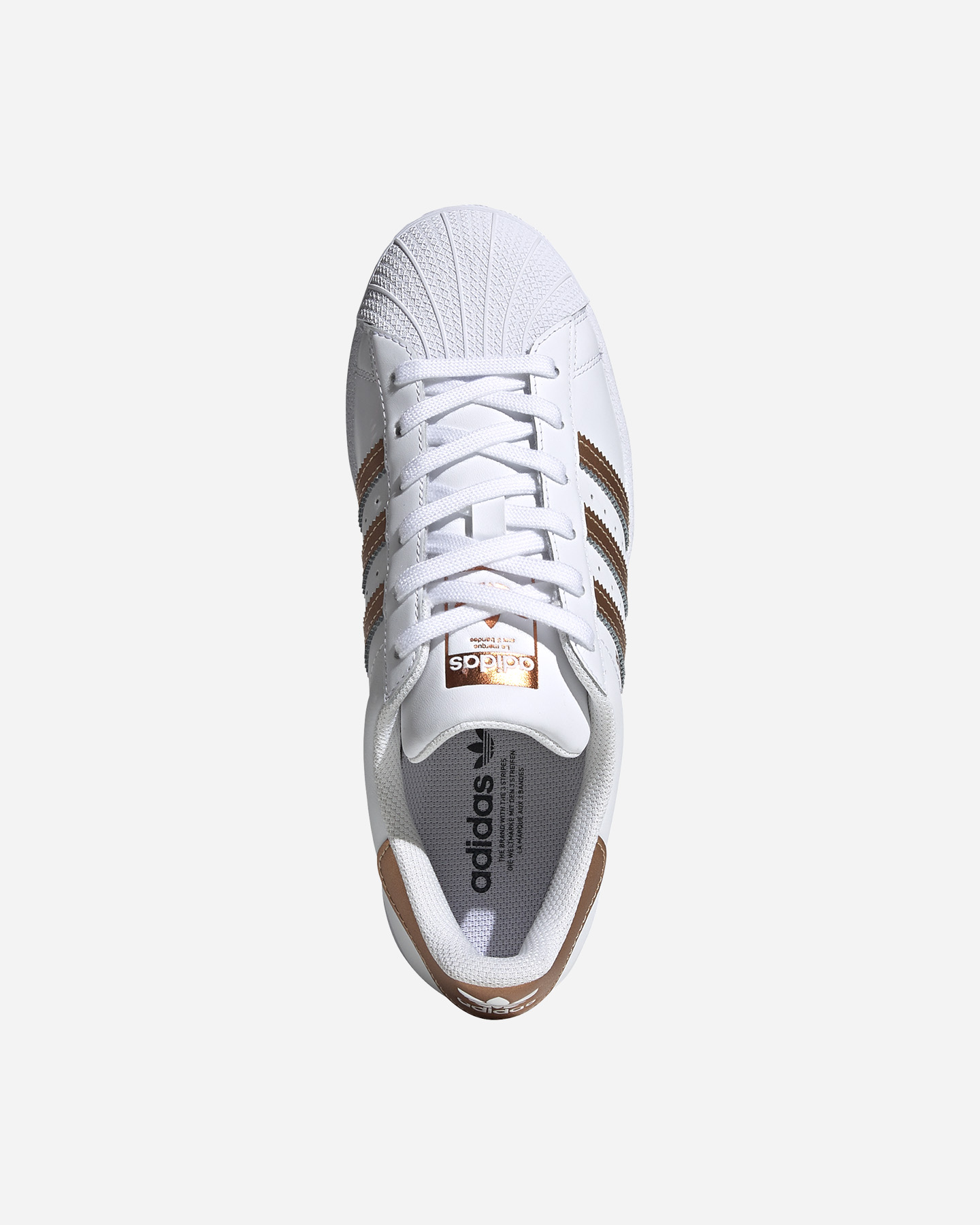 Scarpe sneakers ADIDAS SUPERSTAR W - Bianco - 2 | Cisalfa Sport