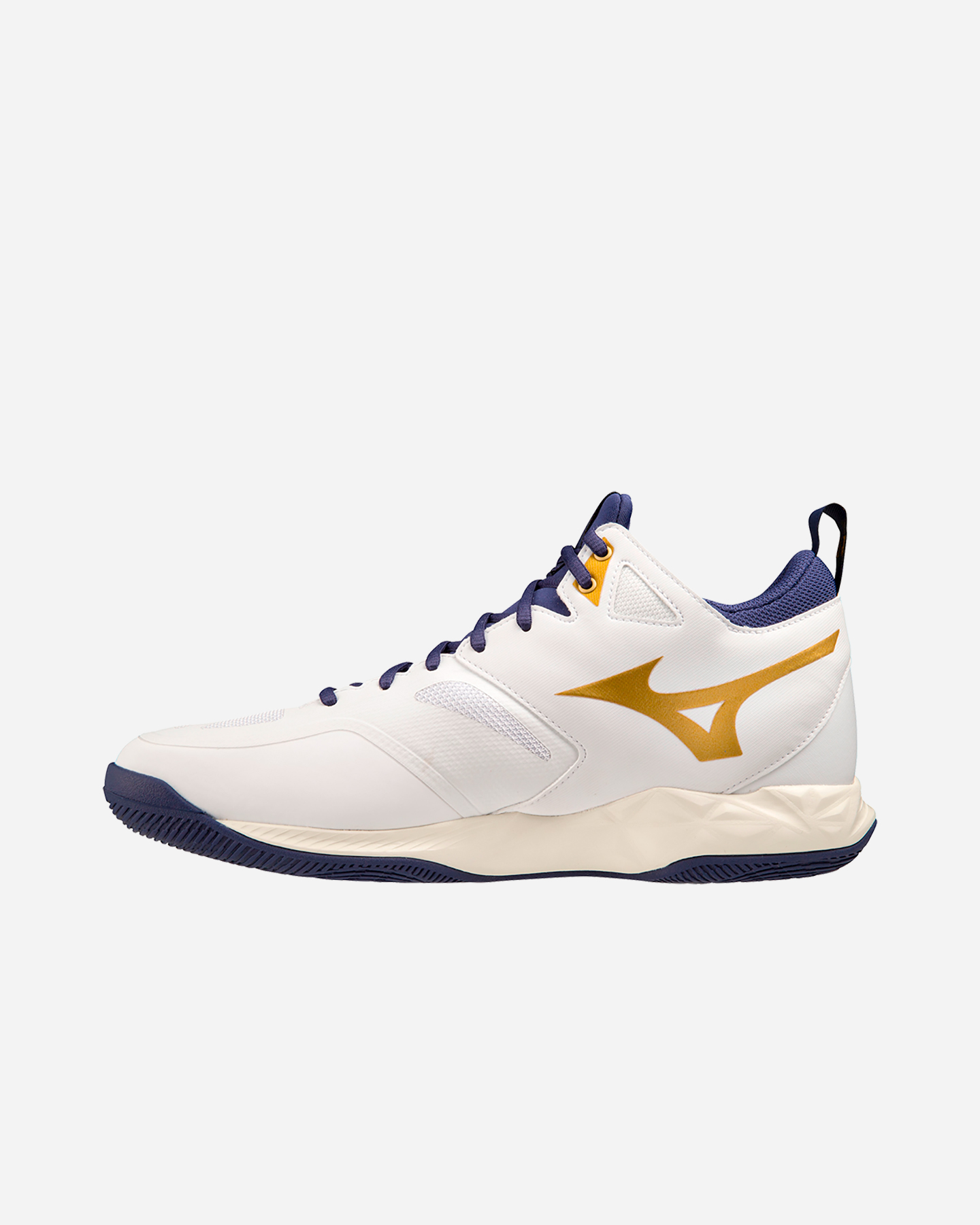 Scarpe volley MIZUNO WAVE DIMENSION MID M - Bianco - 4 | Cisalfa Sport