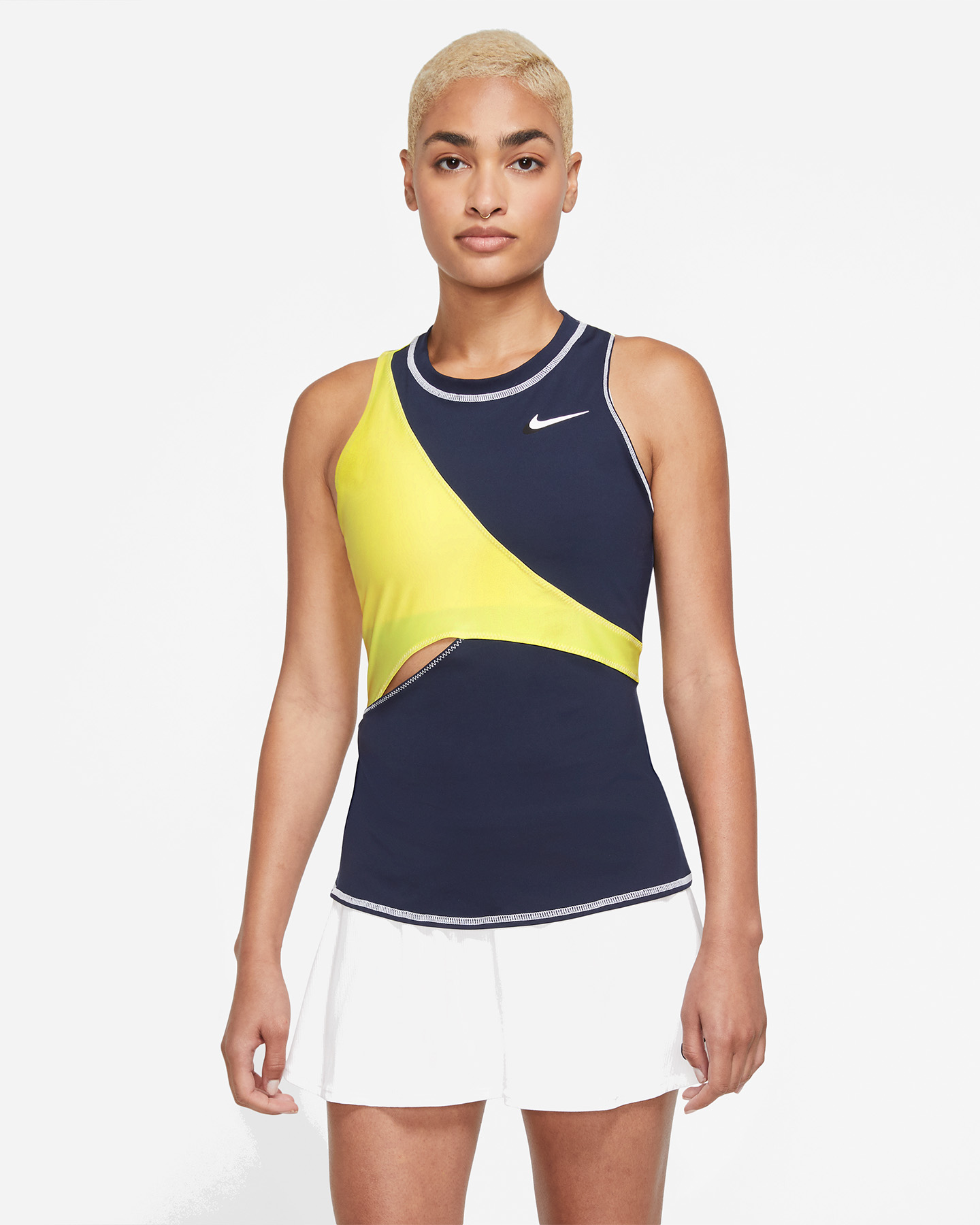 T-shirt tennis NIKE DRI FIT SLAM PS NT W - Blu - 0 | Cisalfa Sport