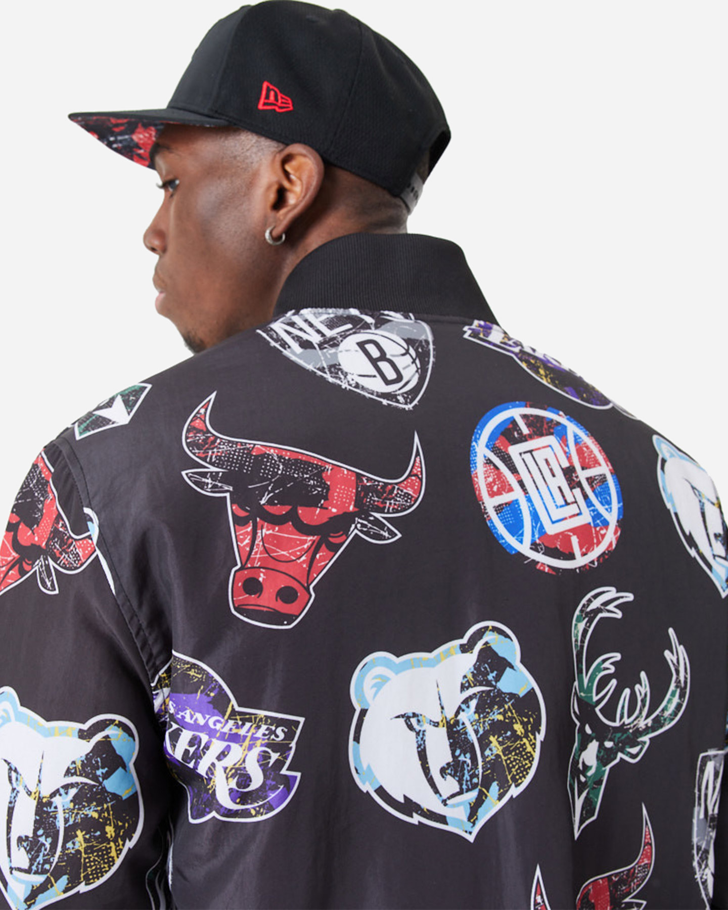 Felpa NEW ERA TEAM MULTILOGO  - 3 | Cisalfa Sport