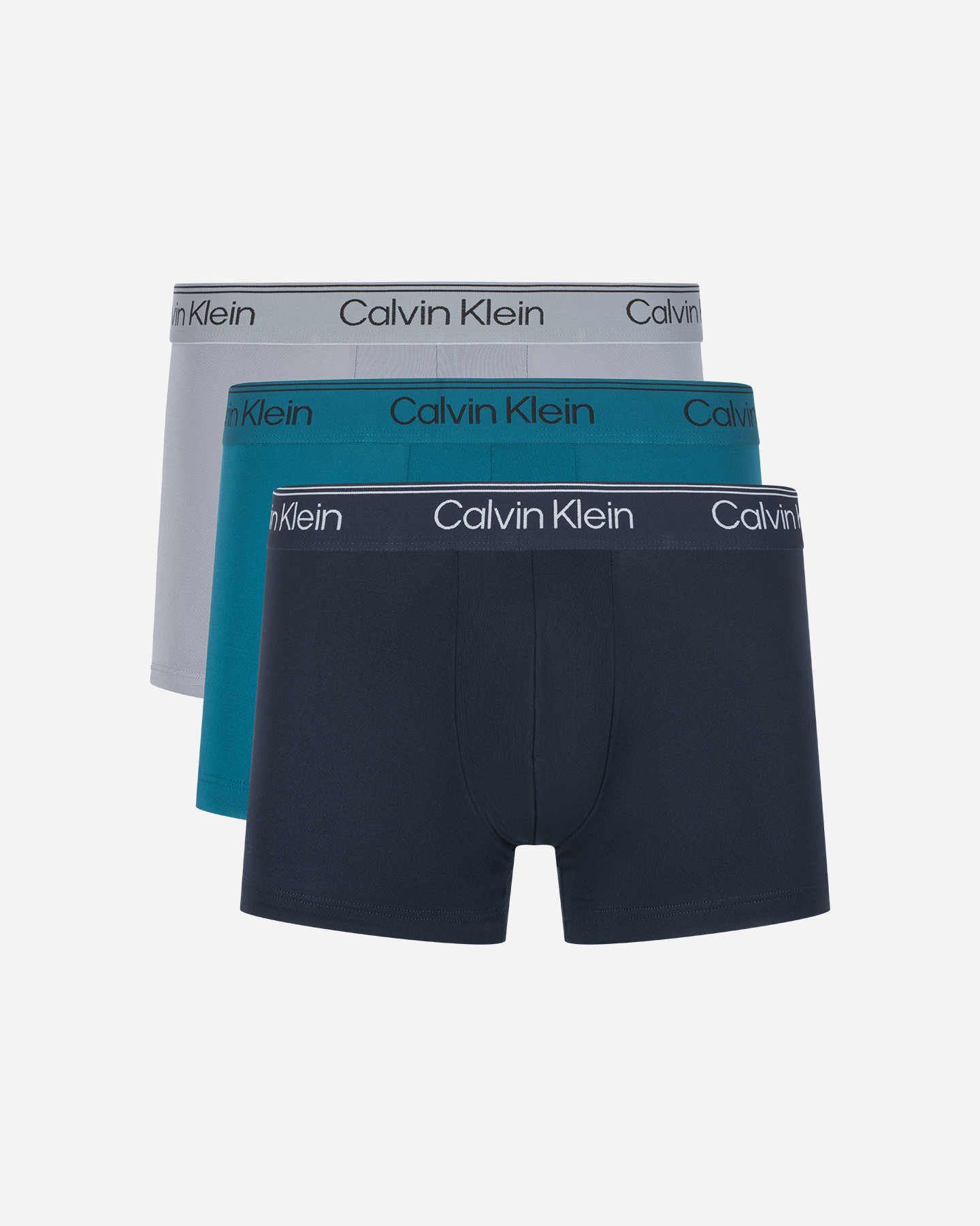 Intimo CALVIN KLEIN UNDERWEAR 3PACK BOXER TRUNK LOW RISE M - Verde - 0 | Cisalfa Sport