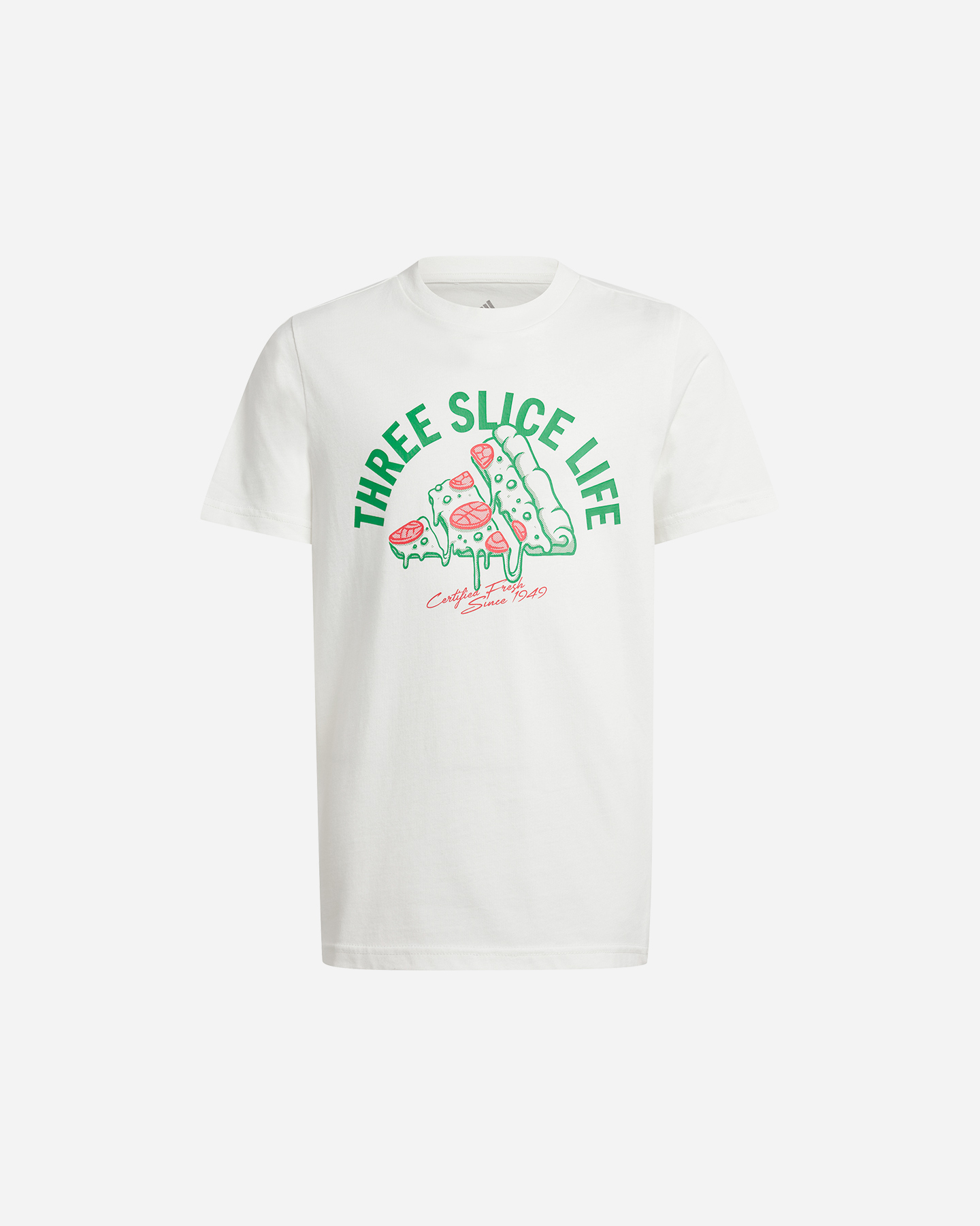 T-shirt ADIDAS PIZZA LOGO JR - Bianco - 0 | Cisalfa Sport