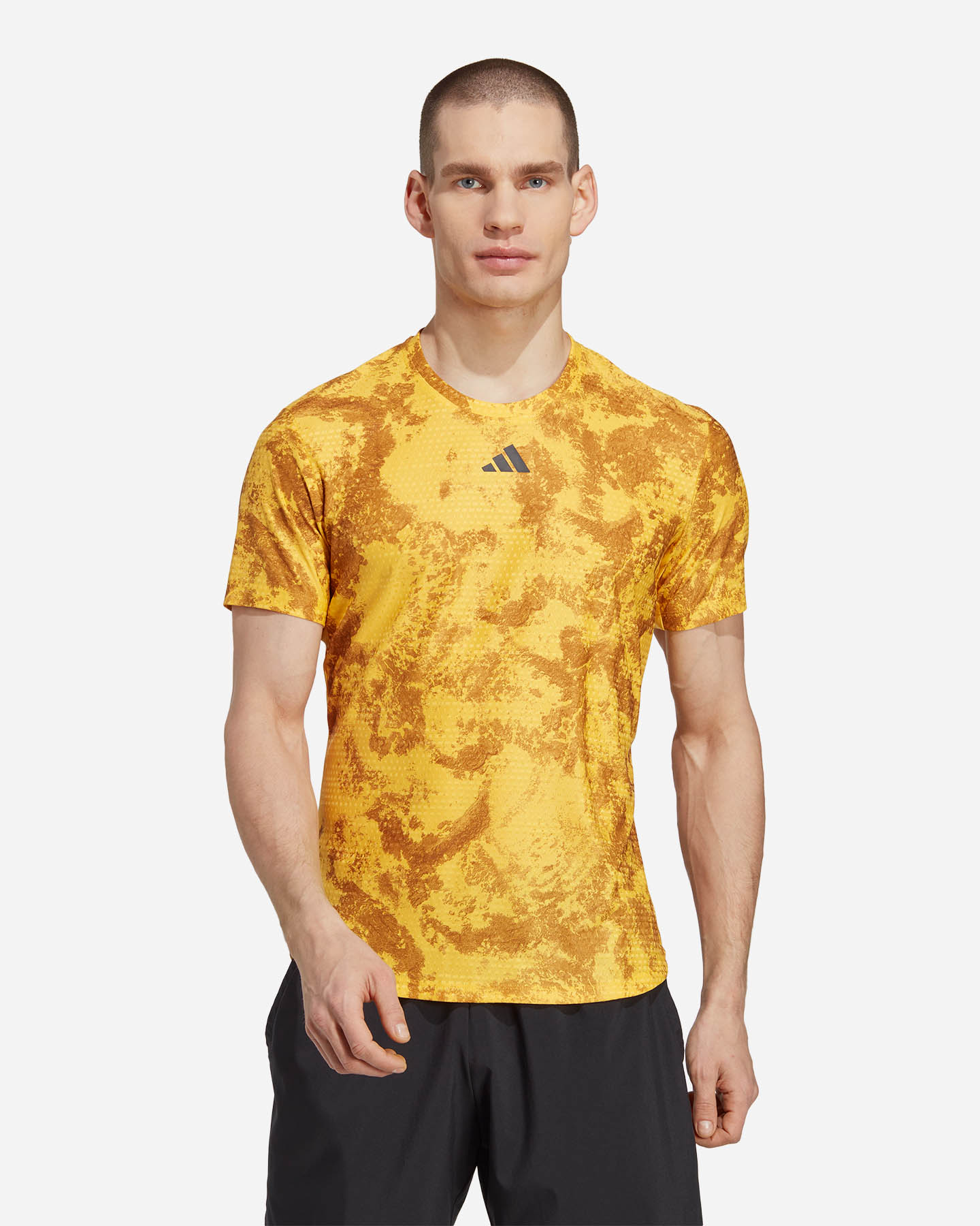 T-shirt tennis ADIDAS FREELIFT PARIS M - Giallo - 1 | Cisalfa Sport
