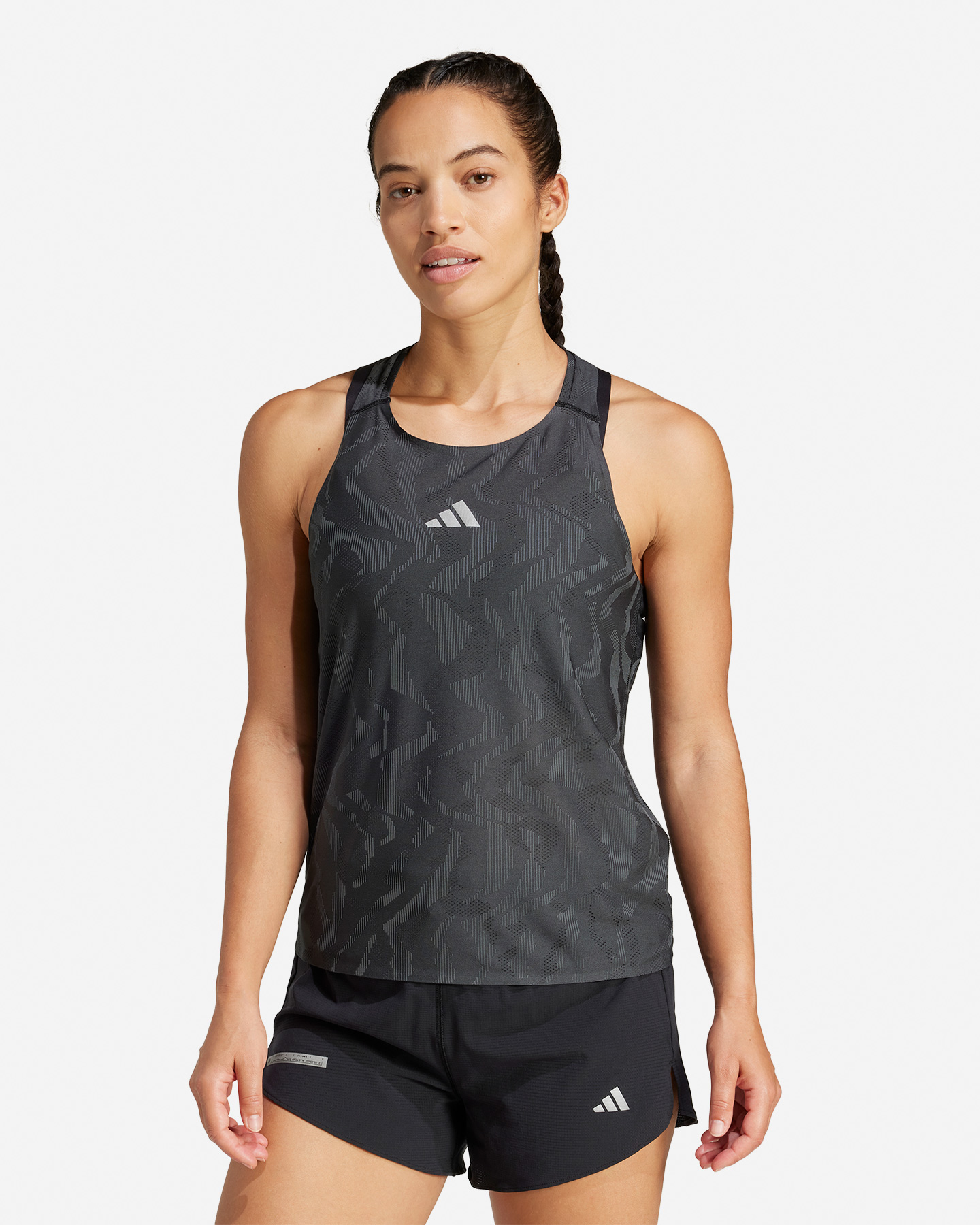 Canotta running ADIDAS ULT ENG TANK W - Nero - 1 | Cisalfa Sport