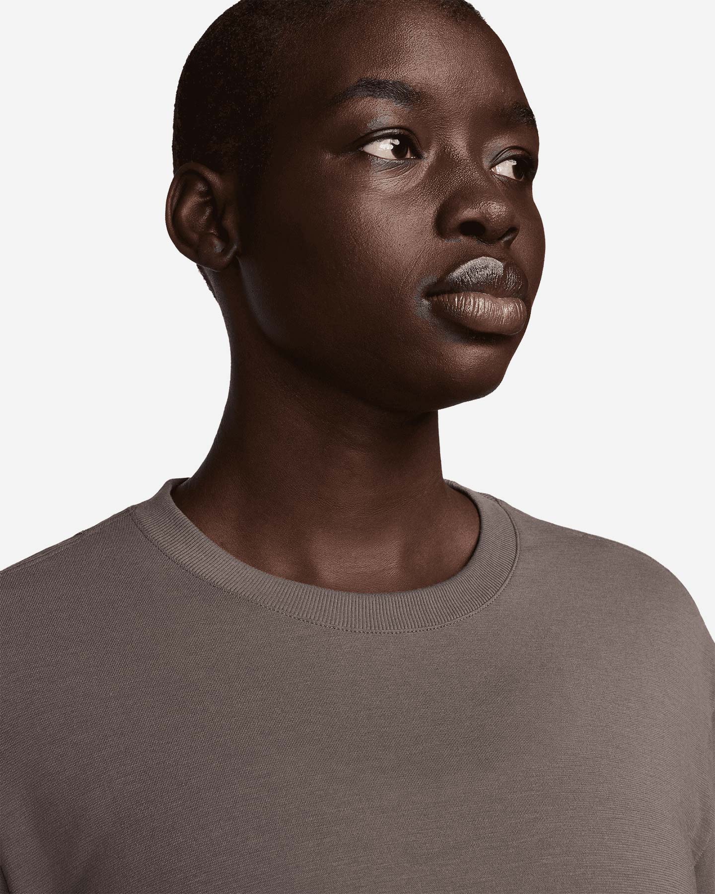 T-shirt training NIKE ONE RELAXED DRI FIT W - Marrone - 3 | Cisalfa Sport