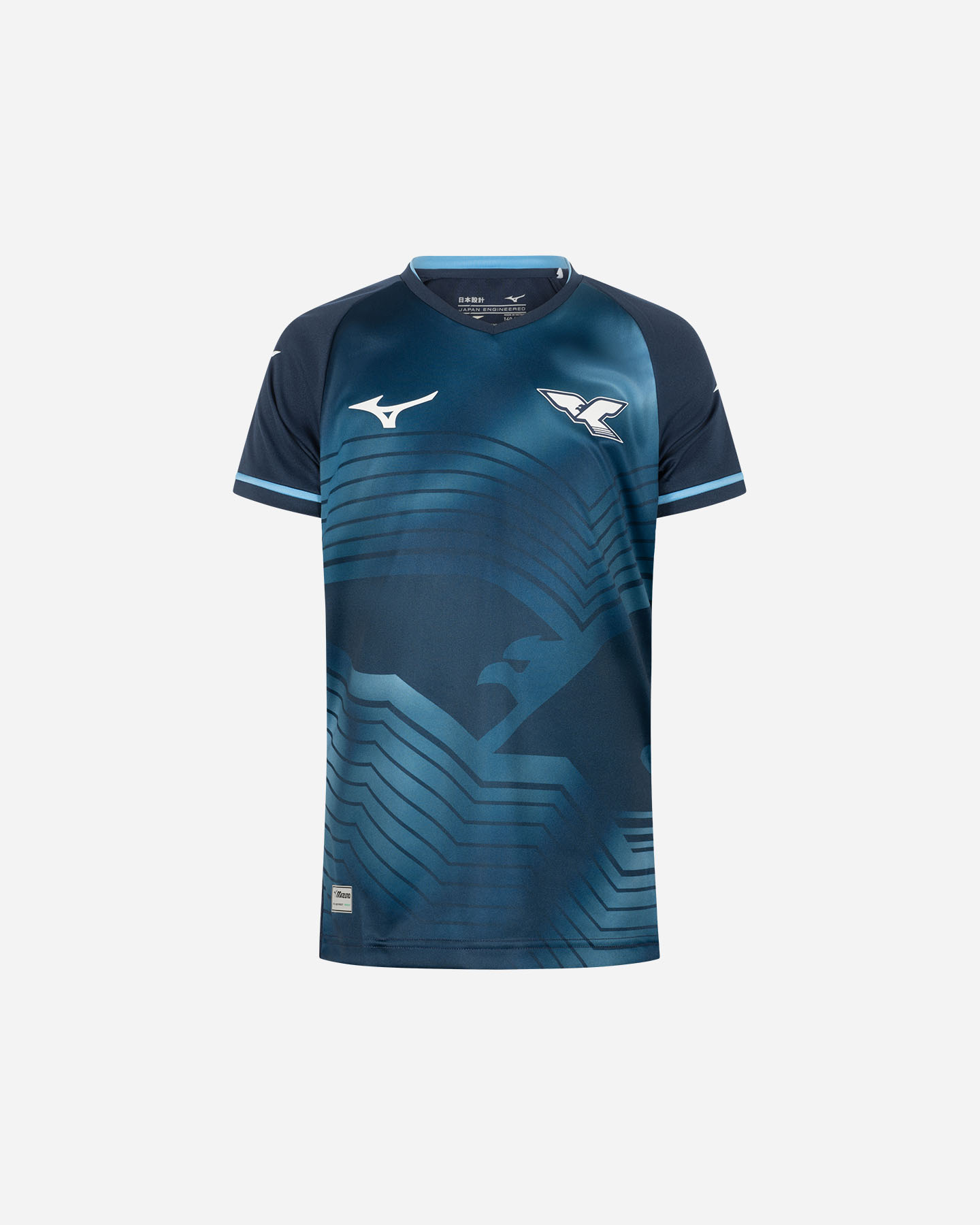Mizuno Lazio 3rd 25-26 Jr - Maglia Calcio Ufficiale - Blu Navy