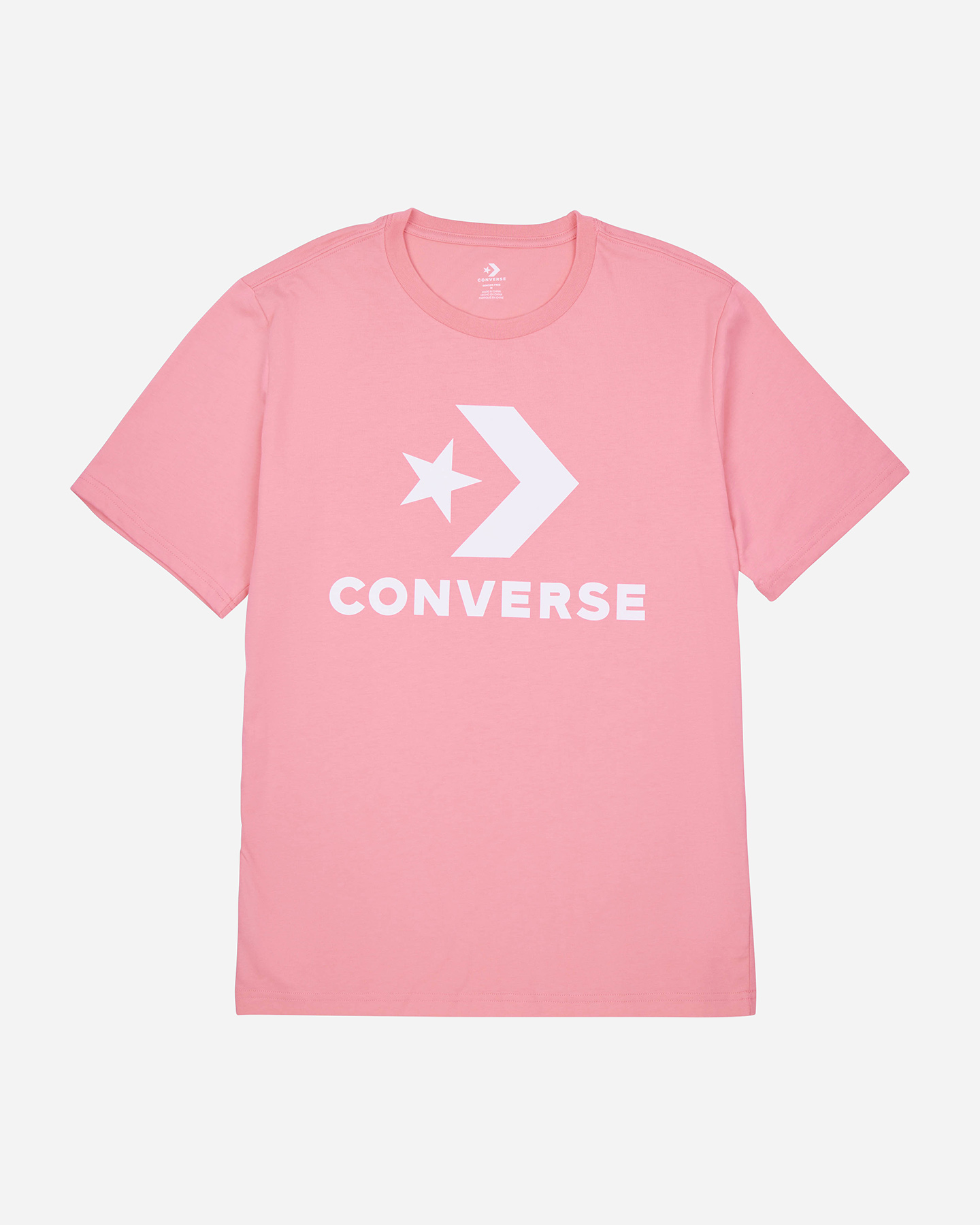 T-shirt CONVERSE GO-TO STAR CHEVRON LOGO FLAMINGO W - 6 | Cisalfa Sport