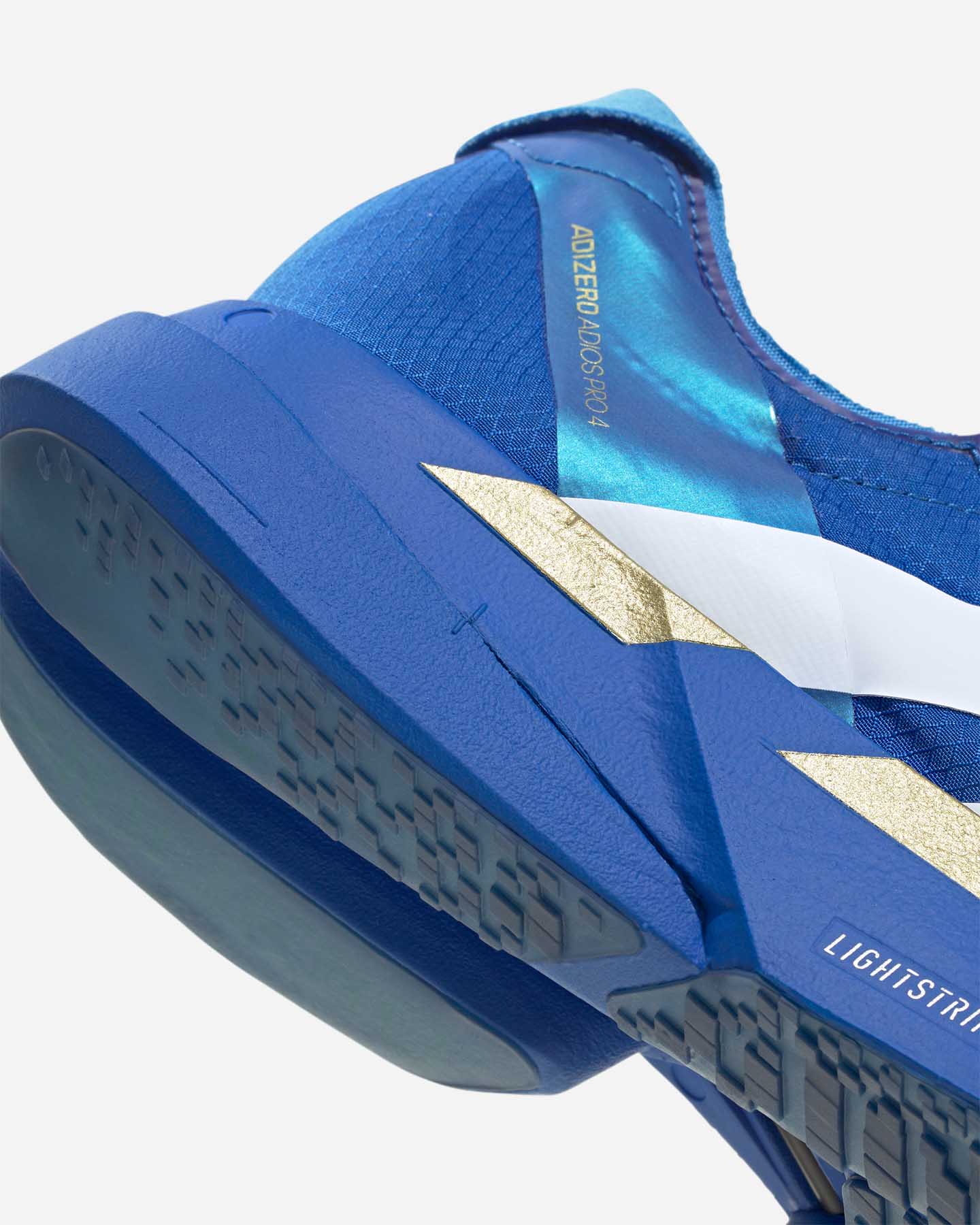 Scarpe running ADIDAS ADIZERO ADIOS PRO 4 M - Blu - 4 | Cisalfa Sport