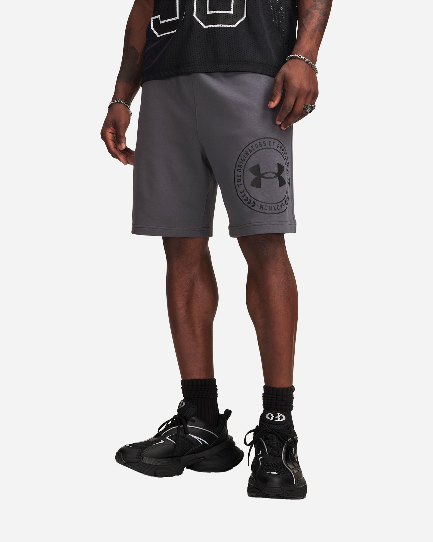 Pantaloncini UNDER ARMOUR GRAPHIC M - Grigio - 0 | Cisalfa Sport