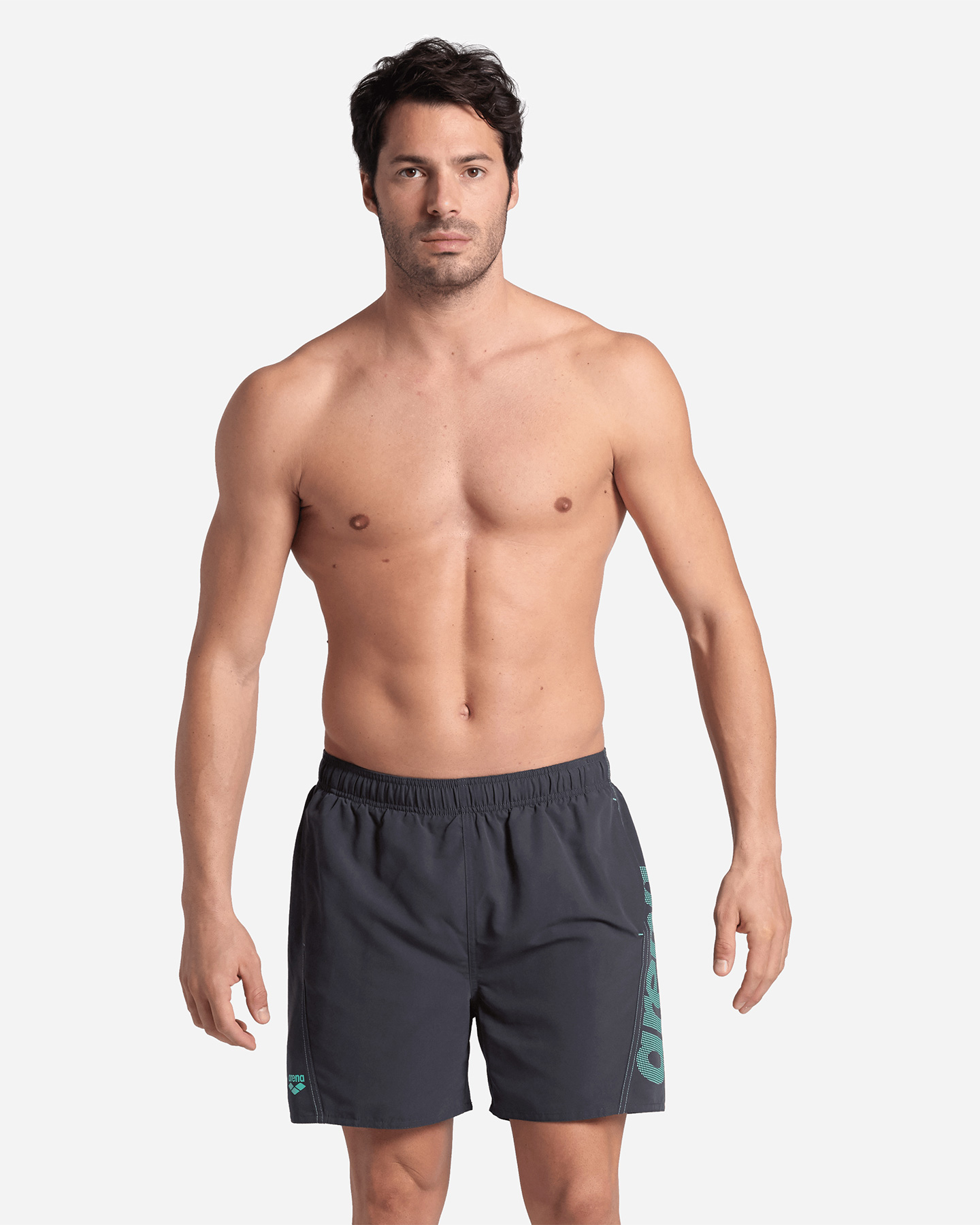 Boxer mare ARENA FUNDAMENTAL LOGO M - Blu - 2 | Cisalfa Sport