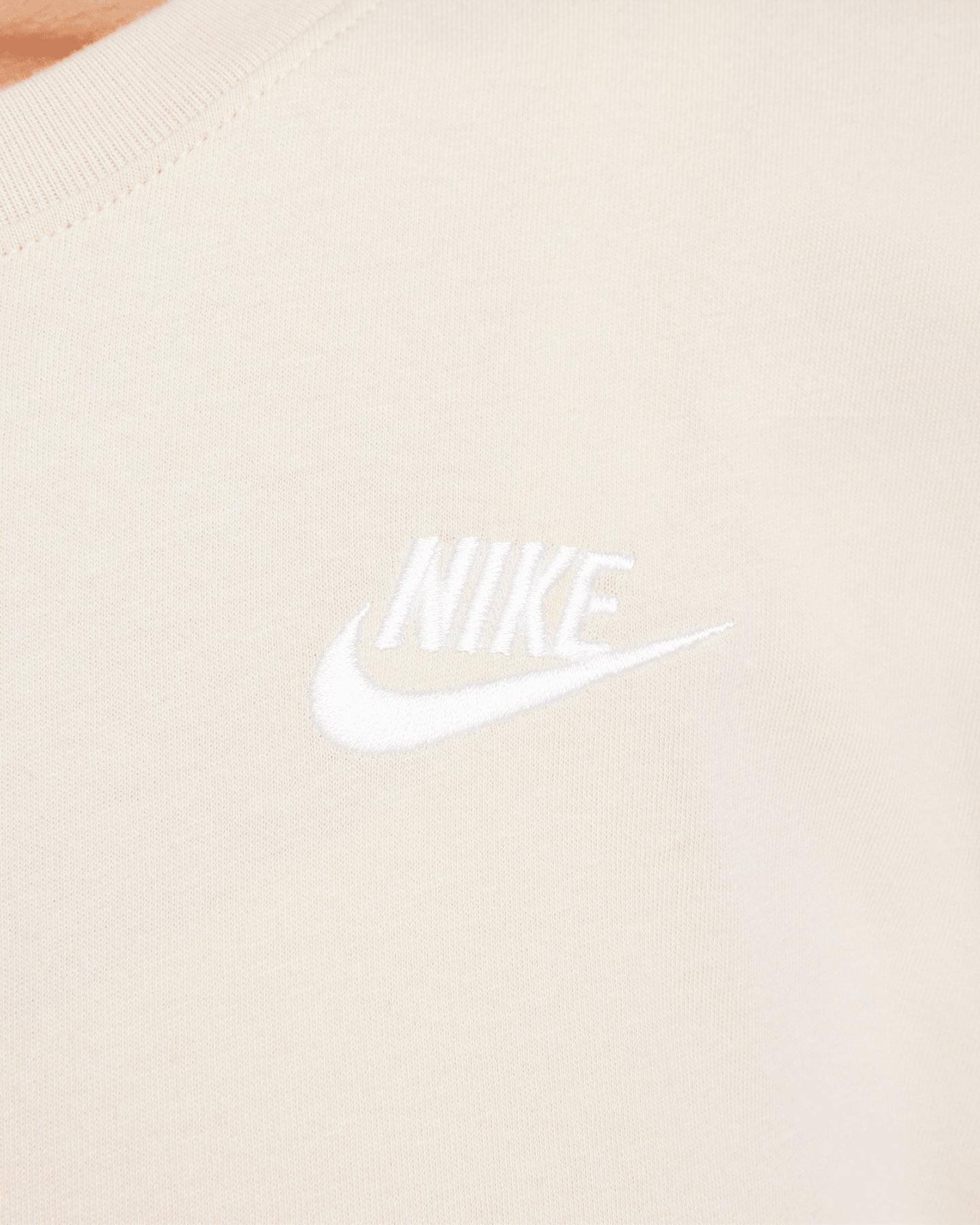 T-shirt NIKE CLUB LOGO W - Beige - 2 | Cisalfa Sport