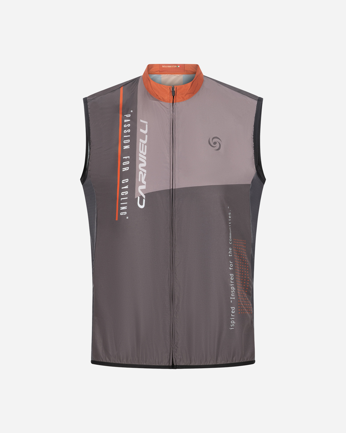 Giacca ciclismo CARNIELLI ZEFIRO M - Grigio - 0 | Cisalfa Sport