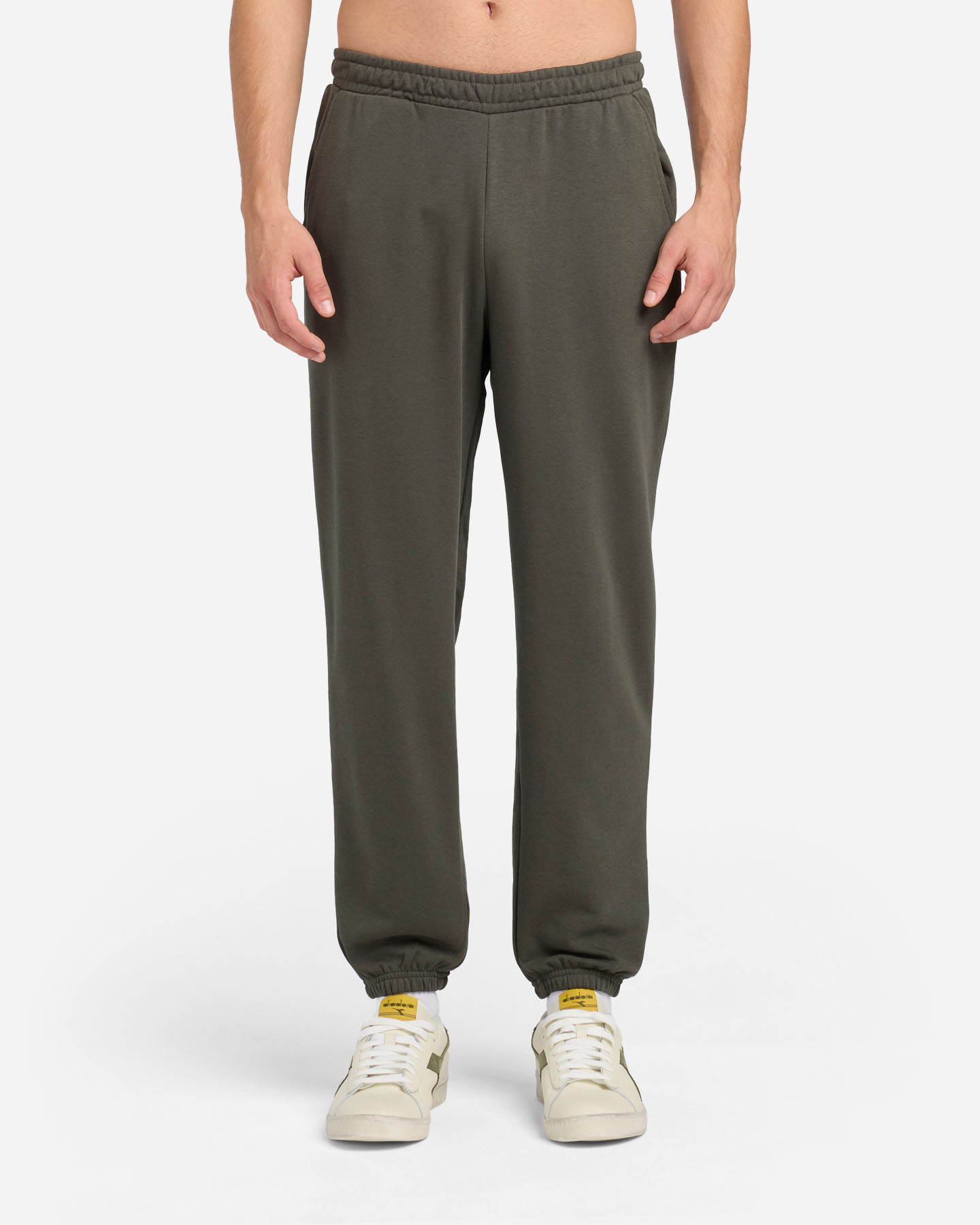 Pantalone ABC ELASTIC HEM M - Verde - 1 | Cisalfa Sport