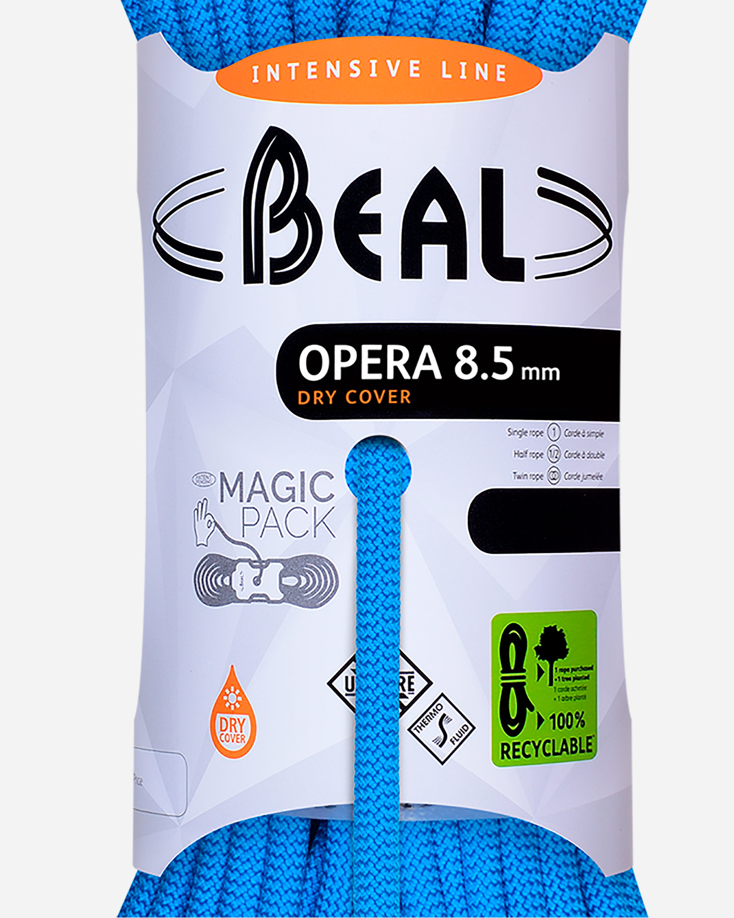 Corda BEAL OPERA 8,5X60 MT  - Blu - 1 | Cisalfa Sport