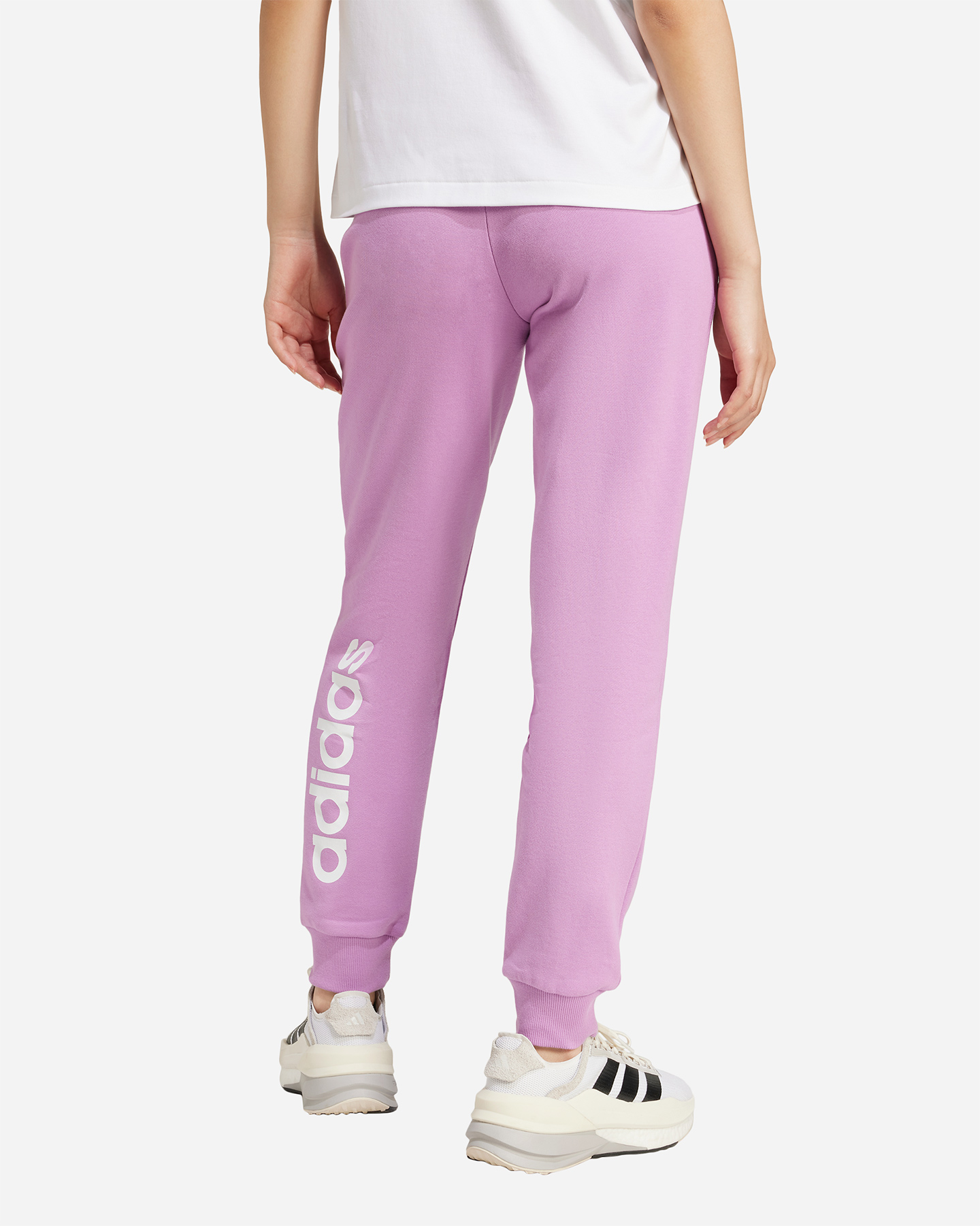 Pantalone ADIDAS LOGO LINEAR W - Viola - 2 | Cisalfa Sport