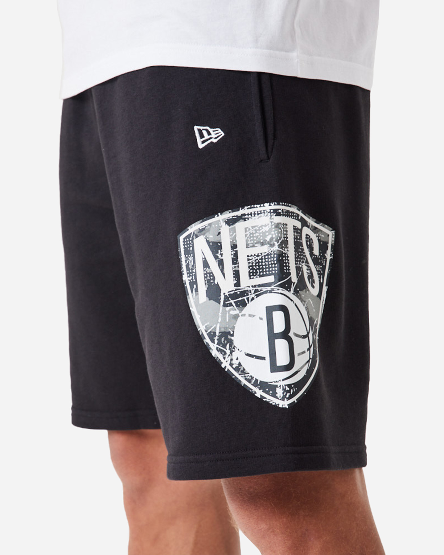 Pantaloncini NEW ERA LOGO BRROKLYN NET  - Nero - 2 | Cisalfa Sport