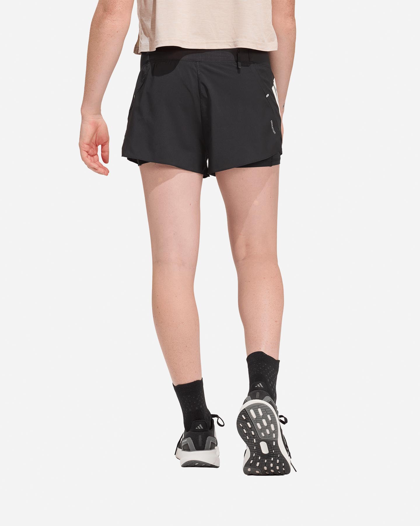 Short running ADIDAS ADI365 FORMOTION 2IN1 W - Nero - 2 | Cisalfa Sport