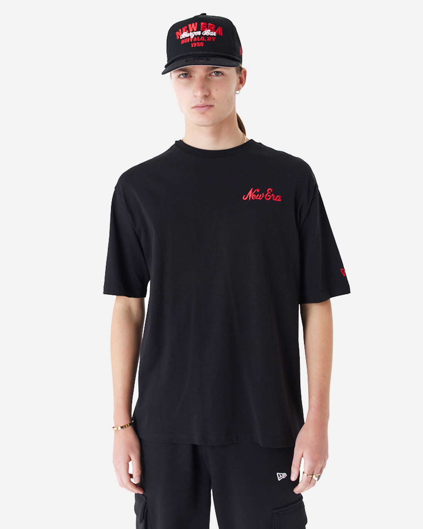 T-shirt NEW ERA FOOD M - Nero - 0 | Cisalfa Sport