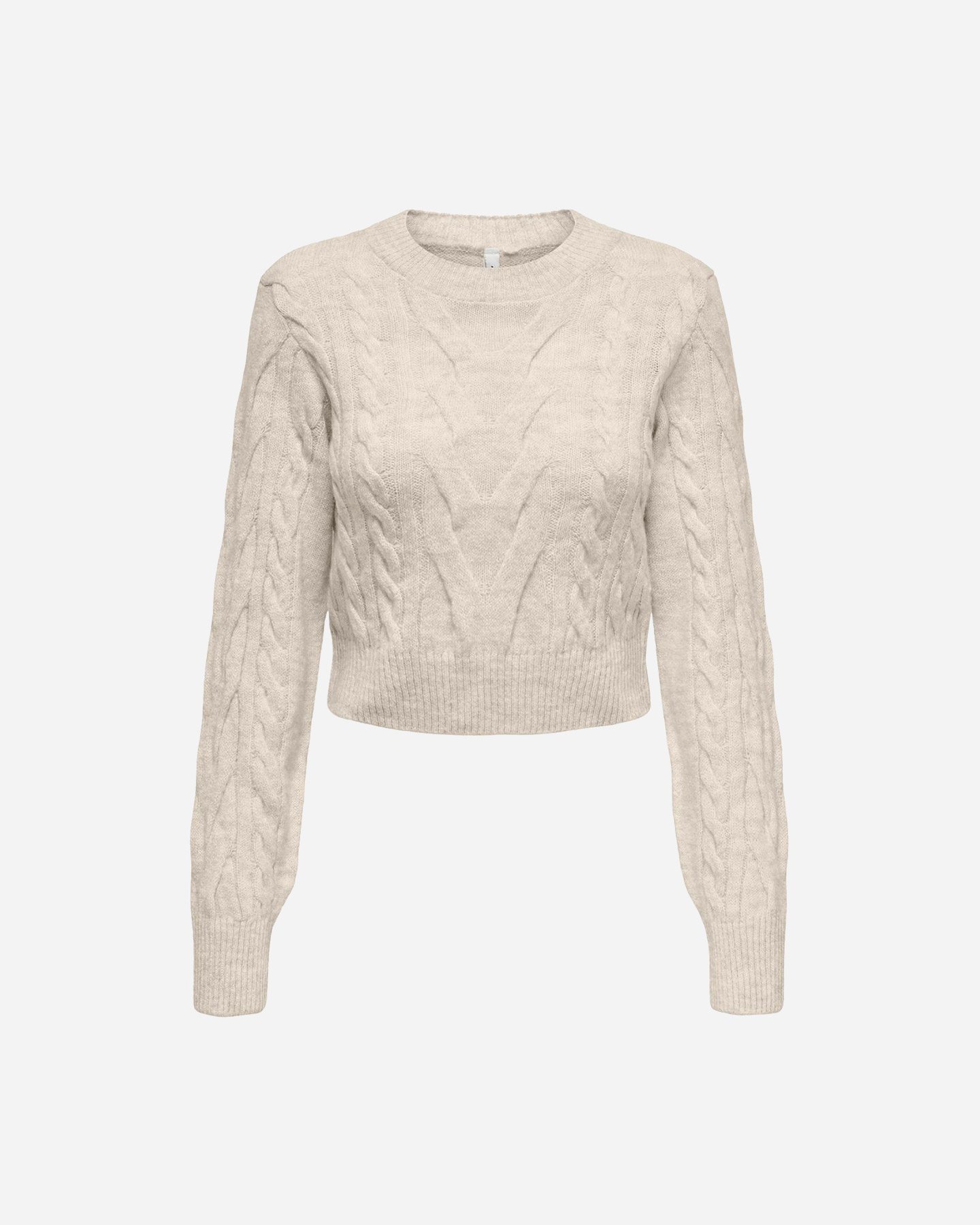 Maglione ONLY TRECCE LITA W - Beige - 0 | Cisalfa Sport