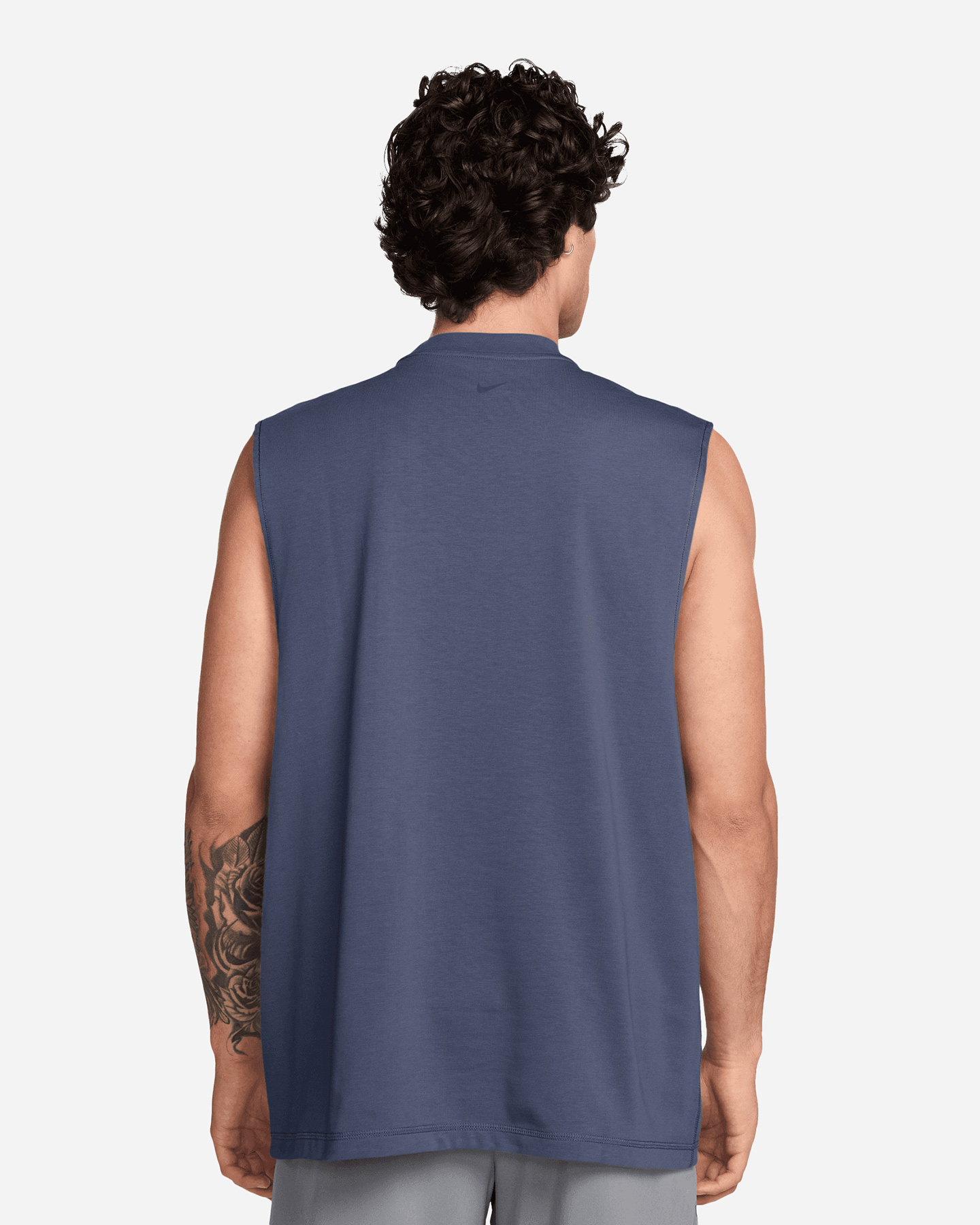 Canotta training NIKE DRI FIT THE BIG LOGO M - Blu - 1 | Cisalfa Sport