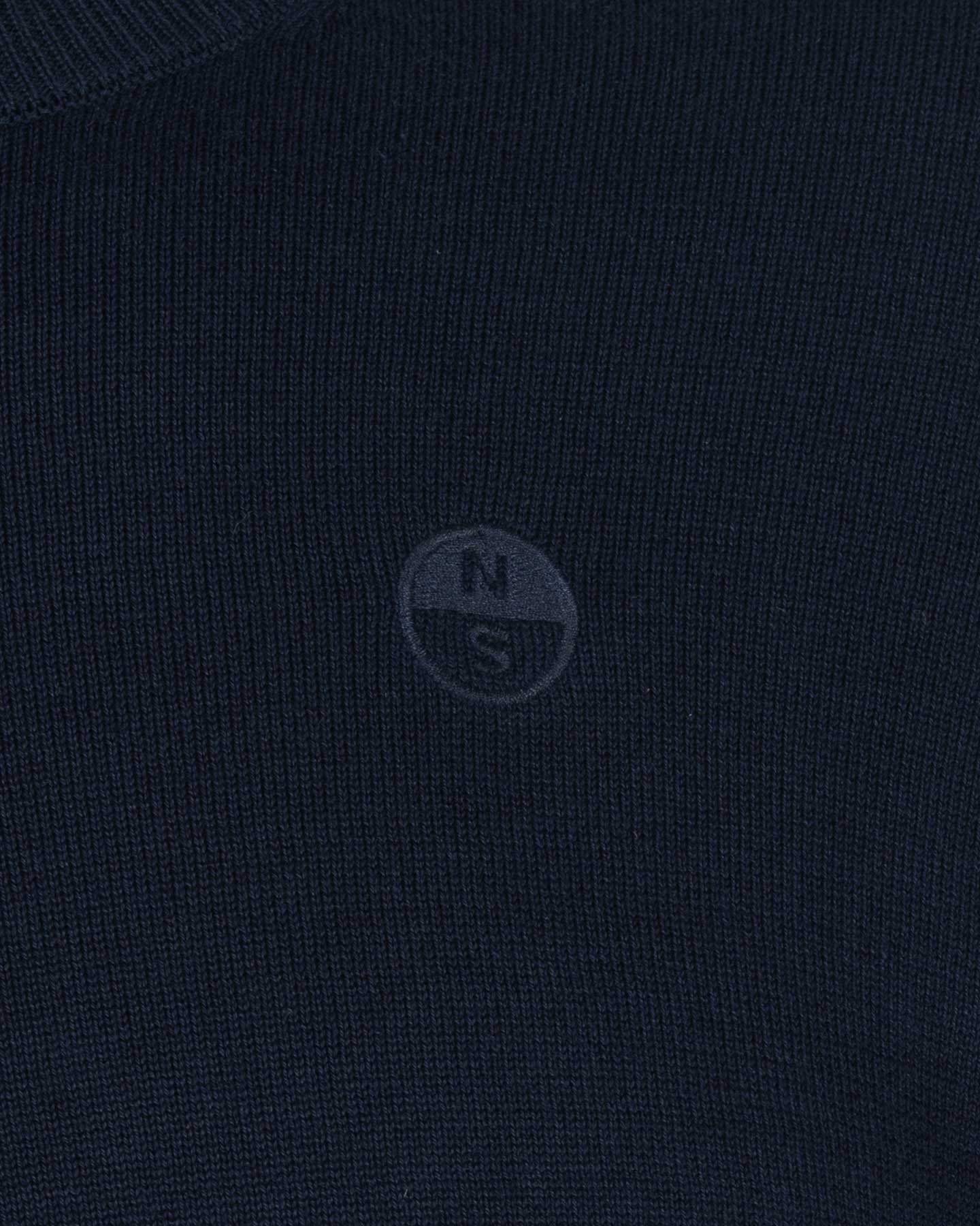 Maglione NORTH SAILS BASIC M - Blu Navy - 2 | Cisalfa Sport