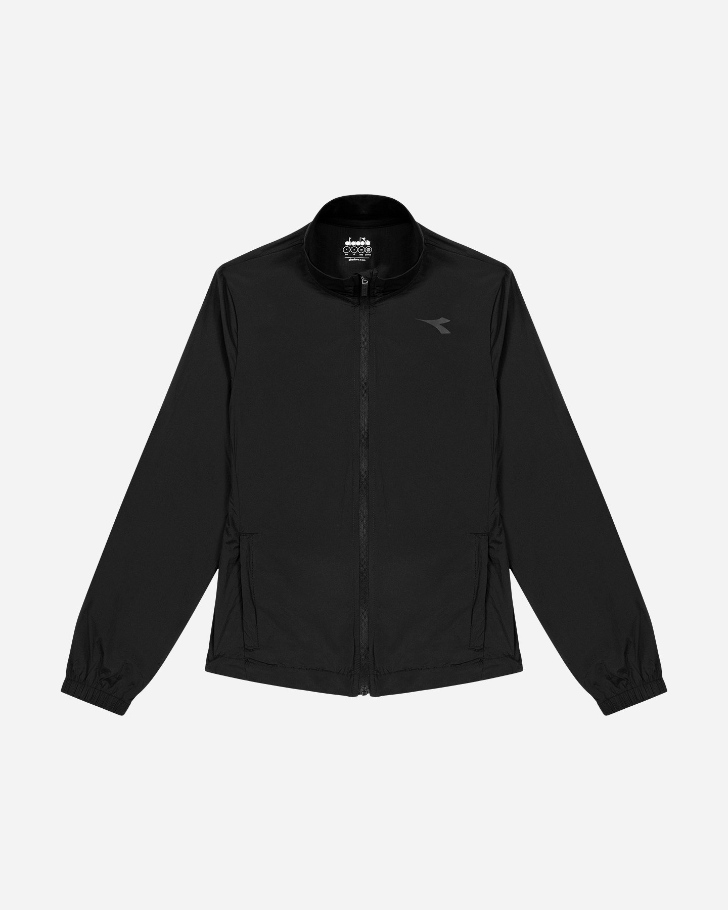 Giacca running DIADORA WINDBREAKER W - Nero - 0 | Cisalfa Sport