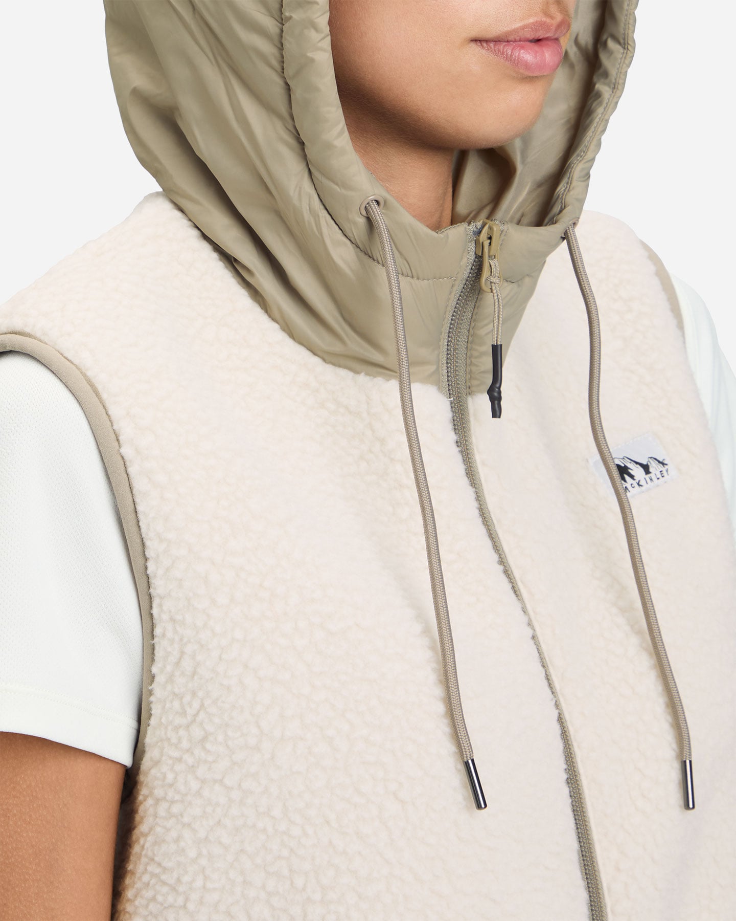 Gilet MCKINLEY FLEUR W - Beige - 4 | Cisalfa Sport