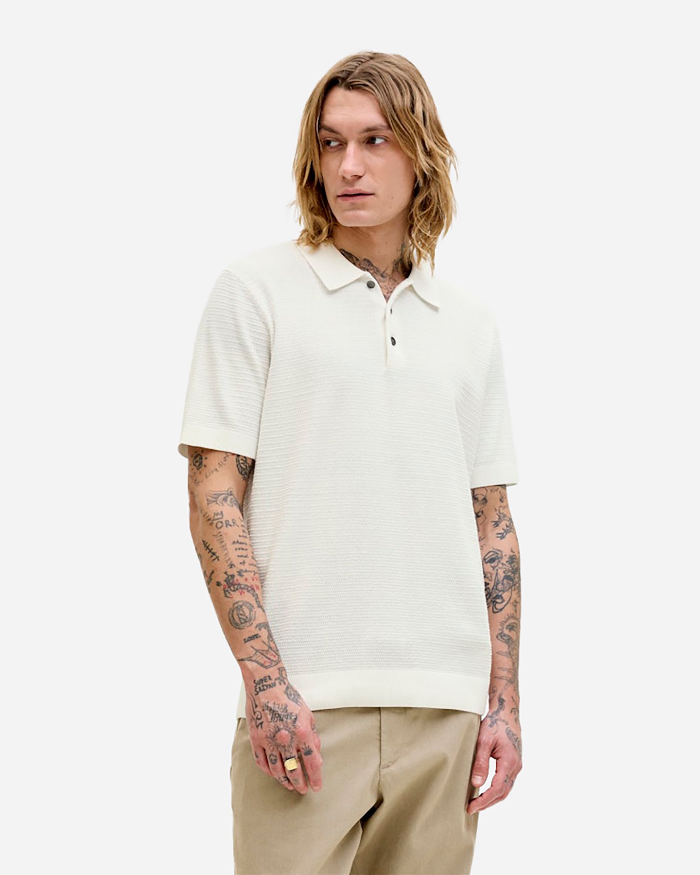 Polo JACK & JONES RILEY M - Bianco - 1 | Cisalfa Sport