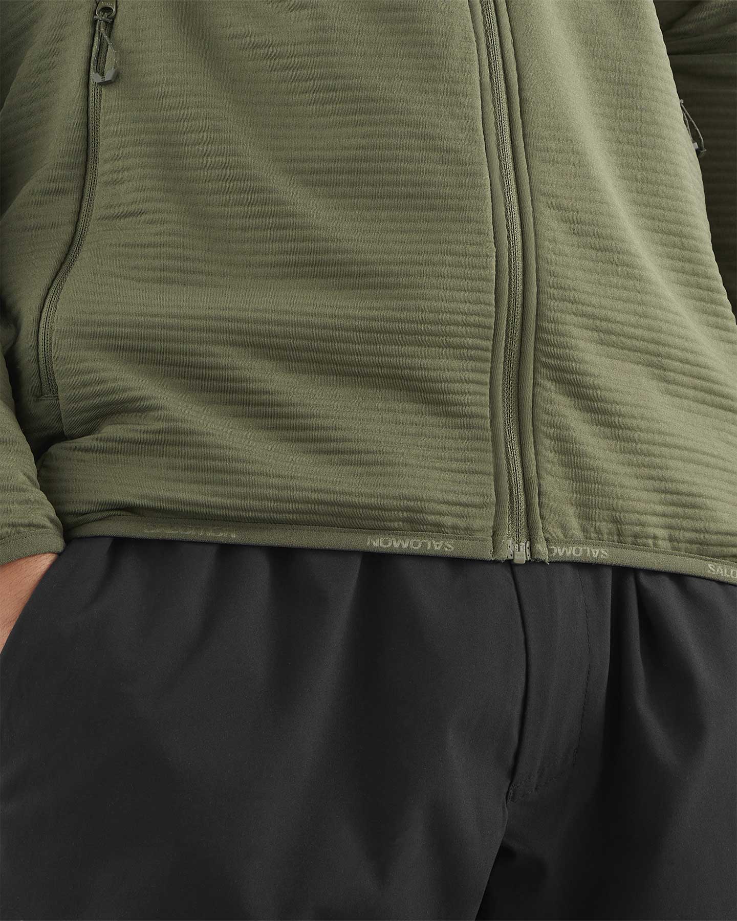 Pile SALOMON ESSENTIAL LIGHTWARM M - Marrone - 3 | Cisalfa Sport