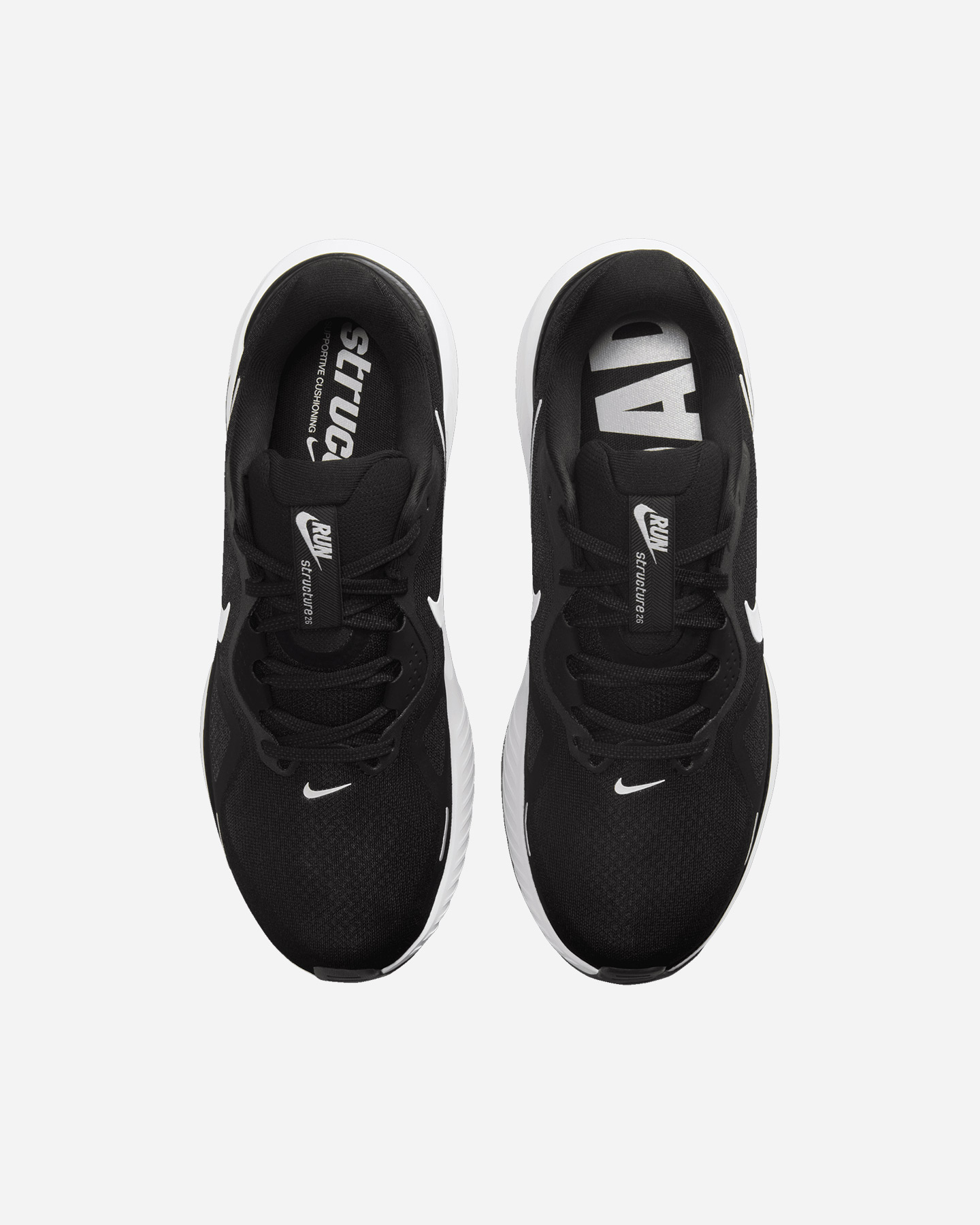 Scarpe running NIKE STRUCTURE 26 M - Nero - 3 | Cisalfa Sport