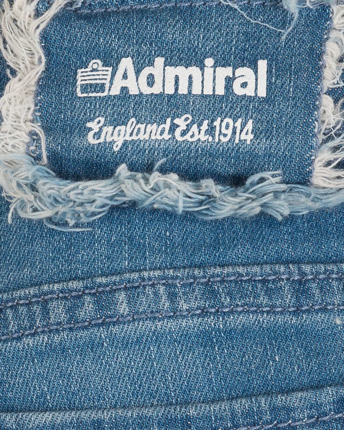 Bermuda ADMIRAL LIFESTYLE JR - Denim - 2 | Cisalfa Sport