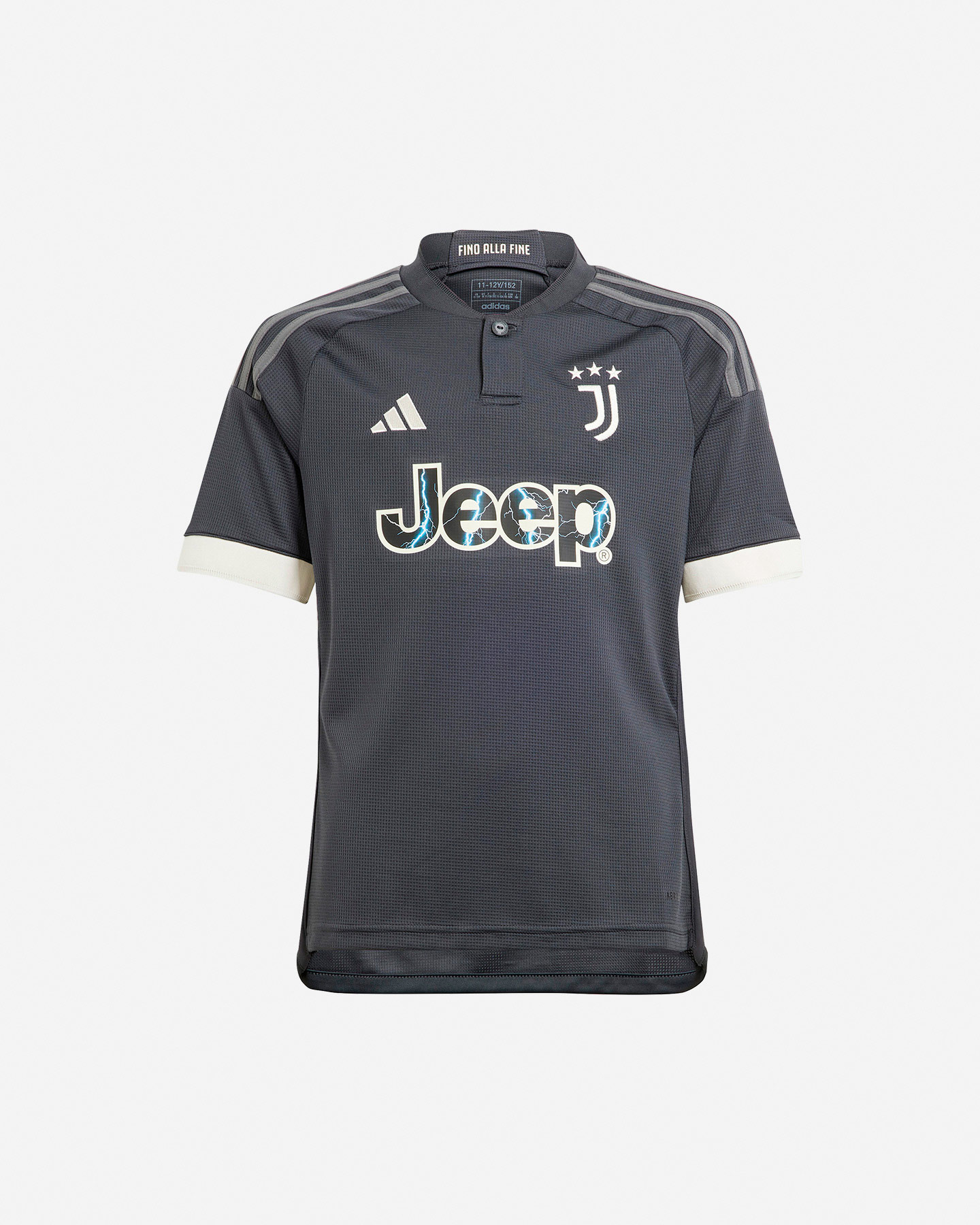 Maglia calcio ufficiale ADIDAS JUVENTUS 3RD 23-24 JR - Antracite - 0 | Cisalfa Sport
