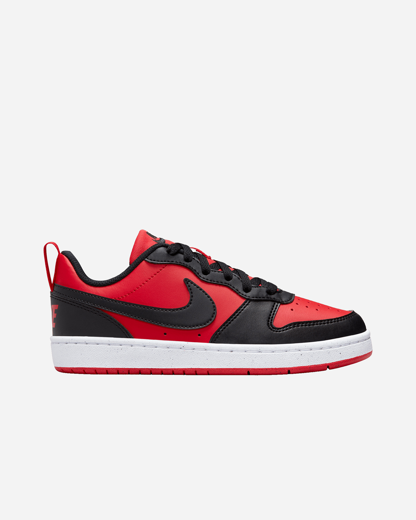Scarpe sneakers NIKE COURT BOROUGH LOW RECRAFT GS JR - Rosso - 0 | Cisalfa Sport
