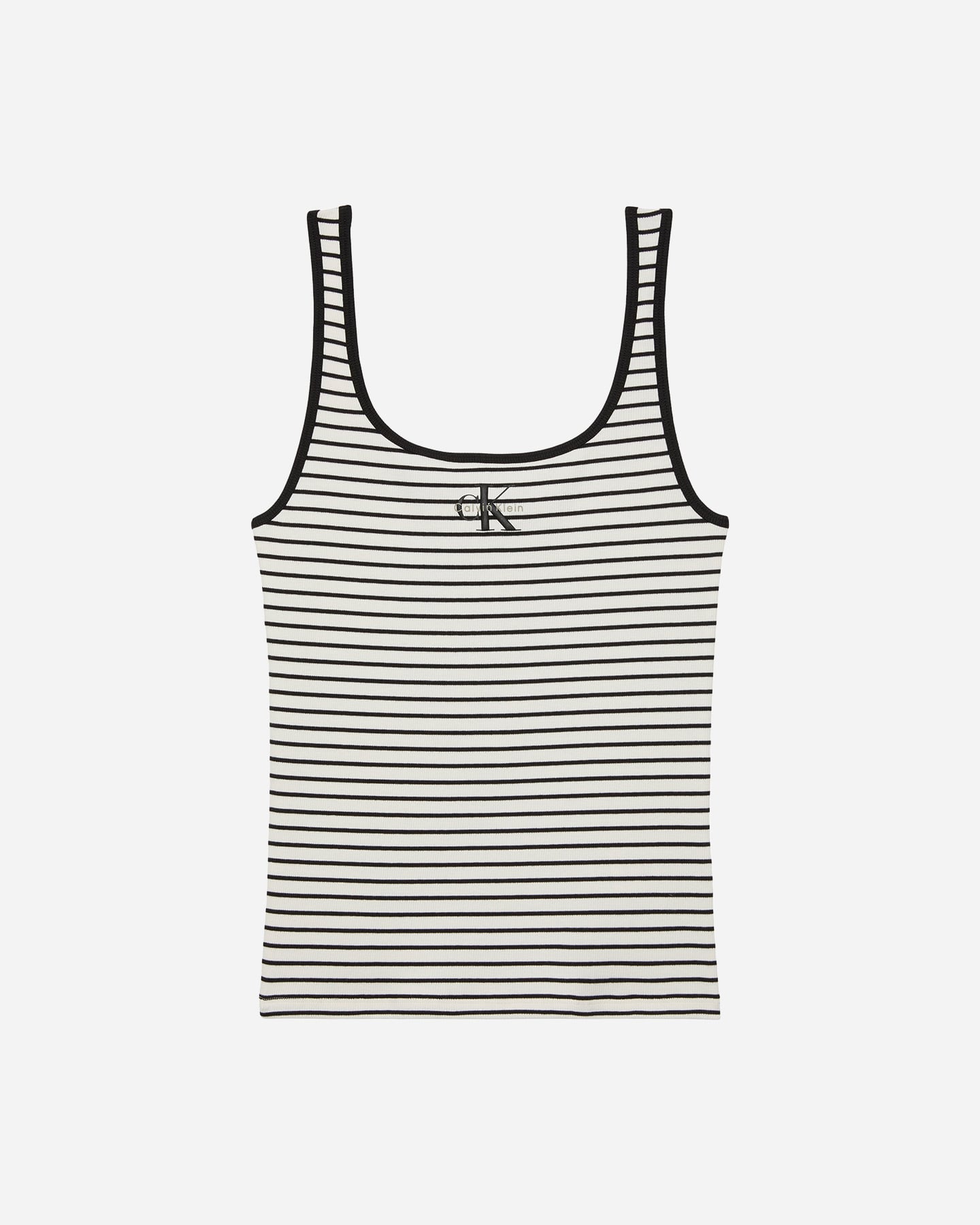 Canotta CALVIN KLEIN JEANS LOGO STRIPE W - Nero - 0 | Cisalfa Sport