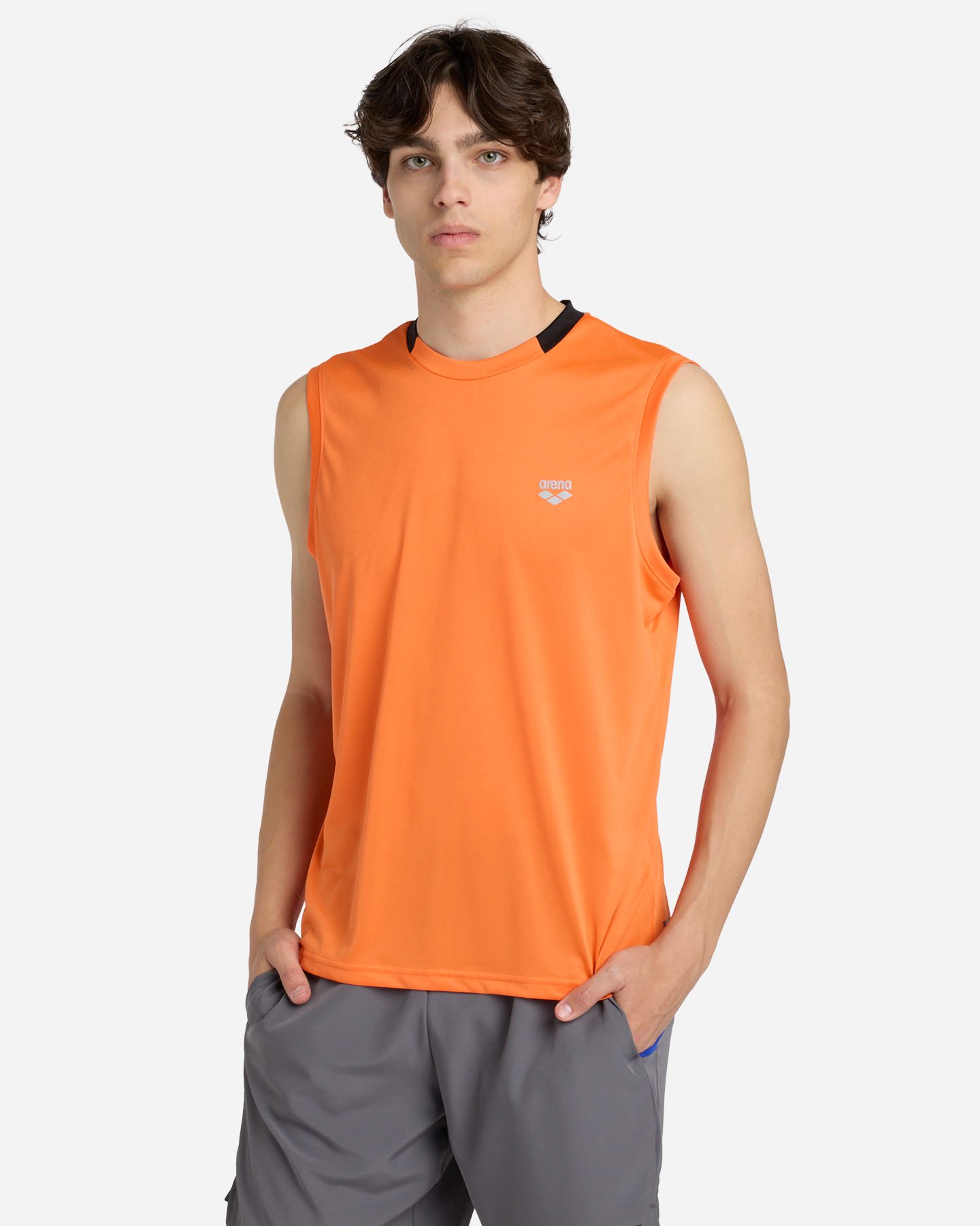 Canotta training ARENA ESSENTIAL MOVE M - Arancione - 1 | Cisalfa Sport