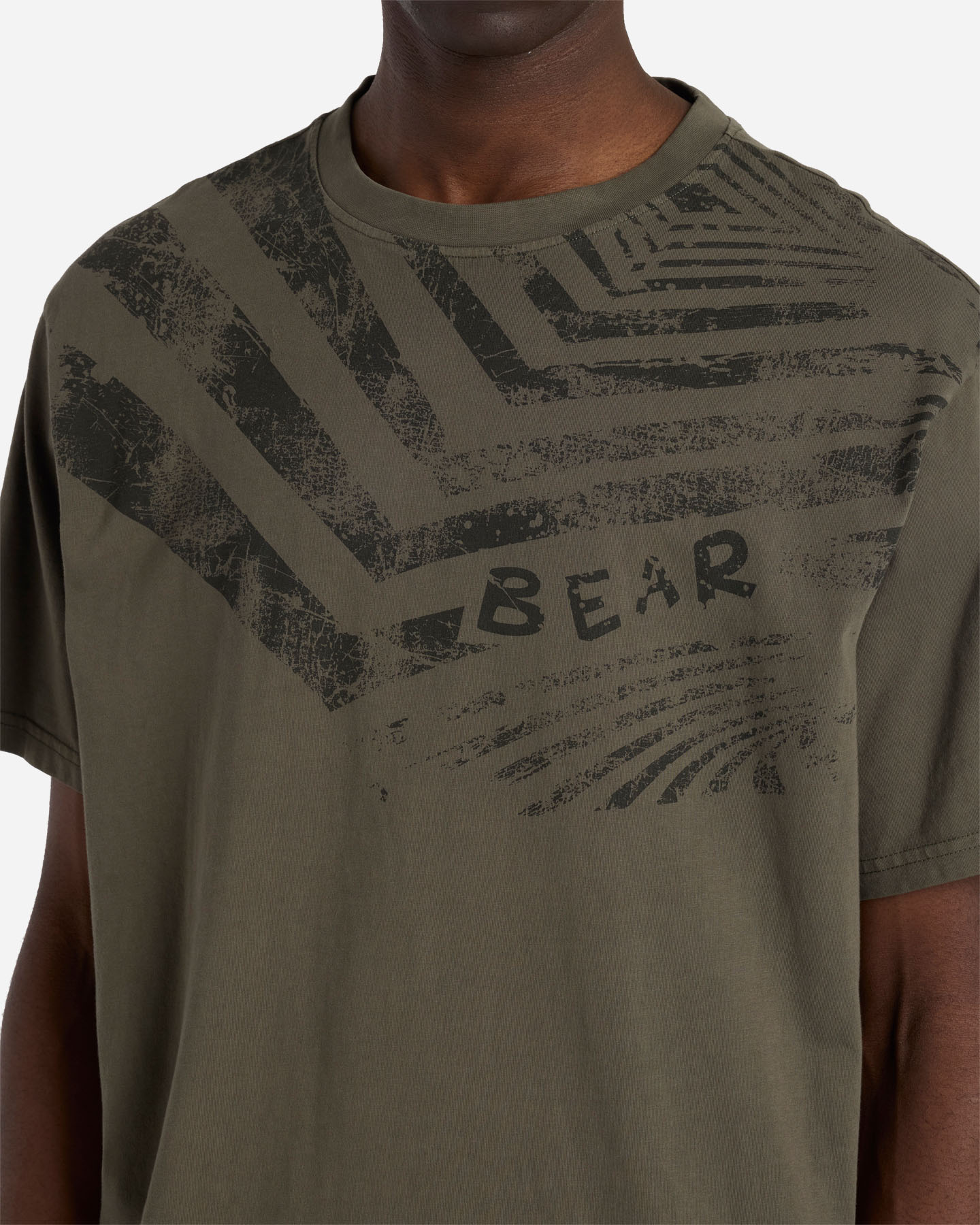 T-shirt BEAR URBAN ASKED M - Verde - 5 | Cisalfa Sport