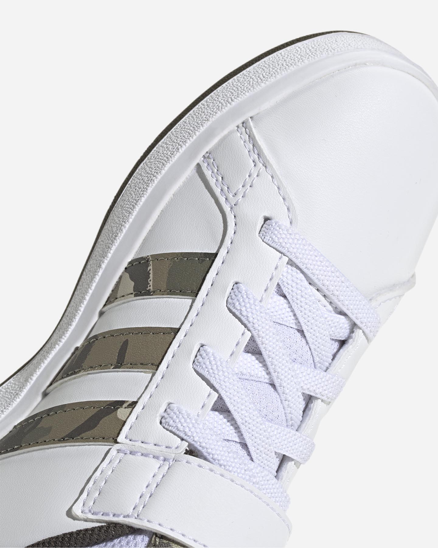 Scarpe sneakers ADIDAS CORE GRAND COURT 2.0 JR - Bianco - 5 | Cisalfa Sport