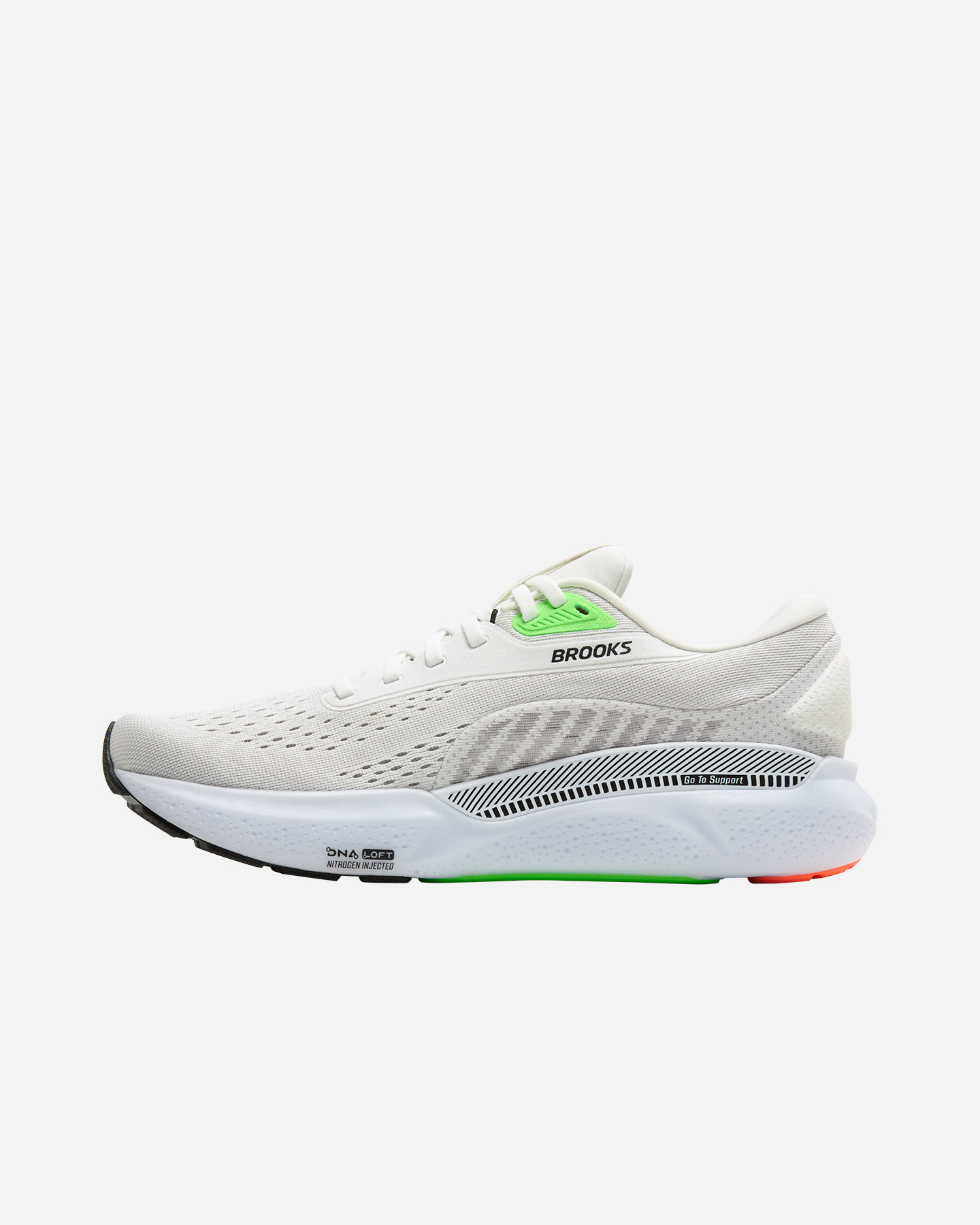 Scarpe running BROOKS ADRENALINE GTS 24 M - Bianco - 5 | Cisalfa Sport