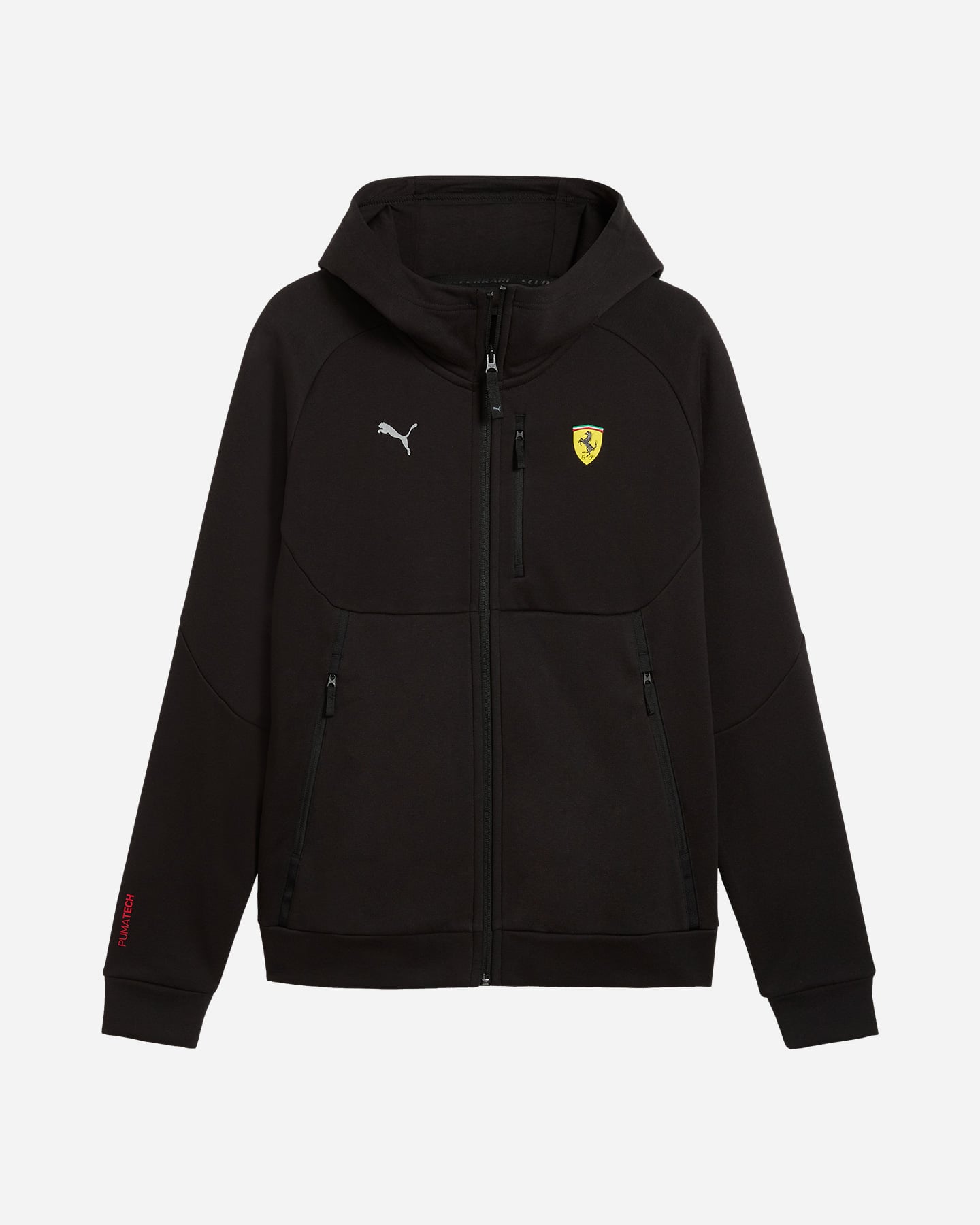 Puma Ferrari Tech M - Felpa - Uomo - Nero