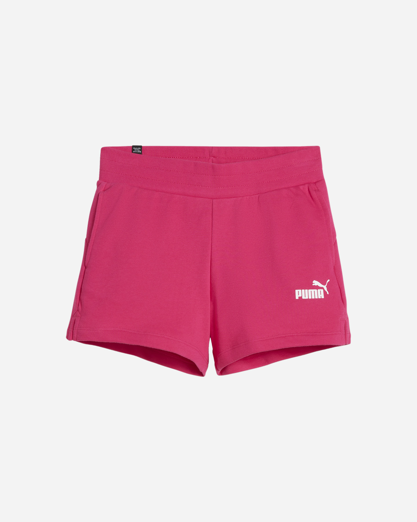 Pantaloncini PUMA ESSENTIAL 4" SWEAT W - Rosa - 0 | Cisalfa Sport