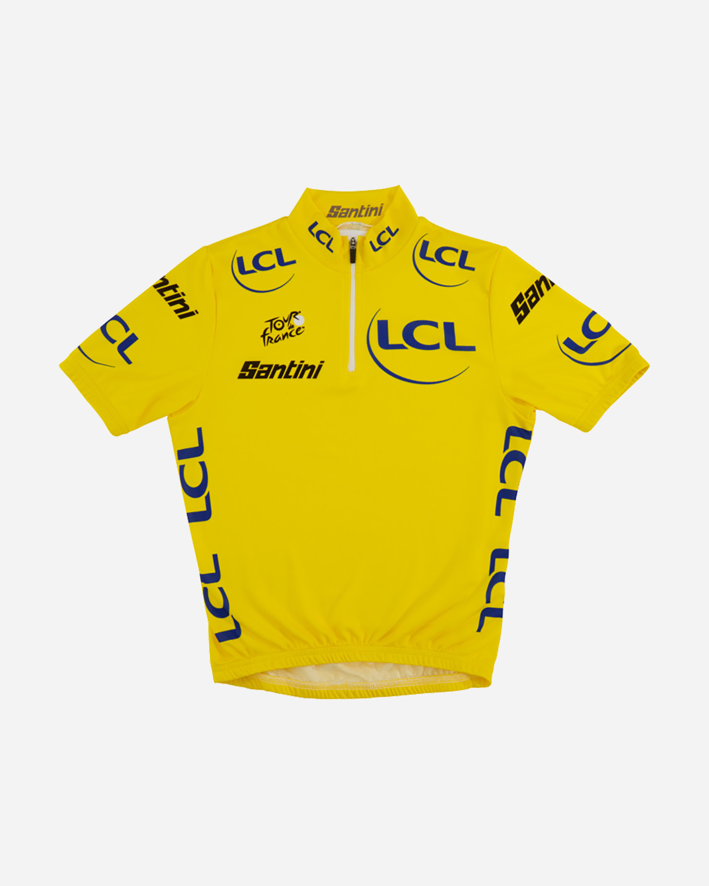 Maglia ciclismo SANTINI TOUR DE FRANCE JR - Giallo - 0 | Cisalfa Sport