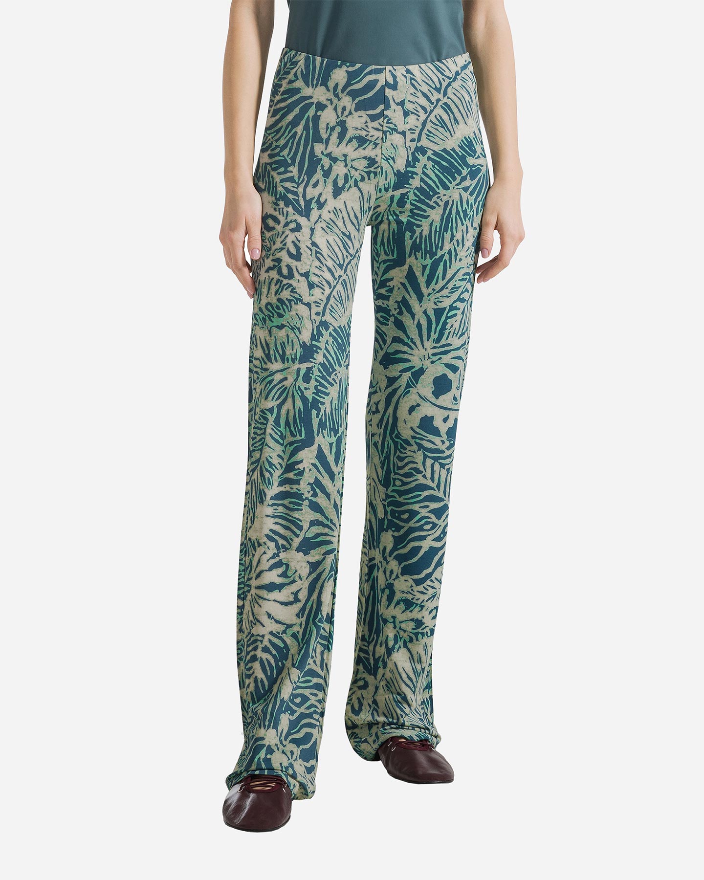 Leggings DEHA FLARE W - Verde - 2 | Cisalfa Sport