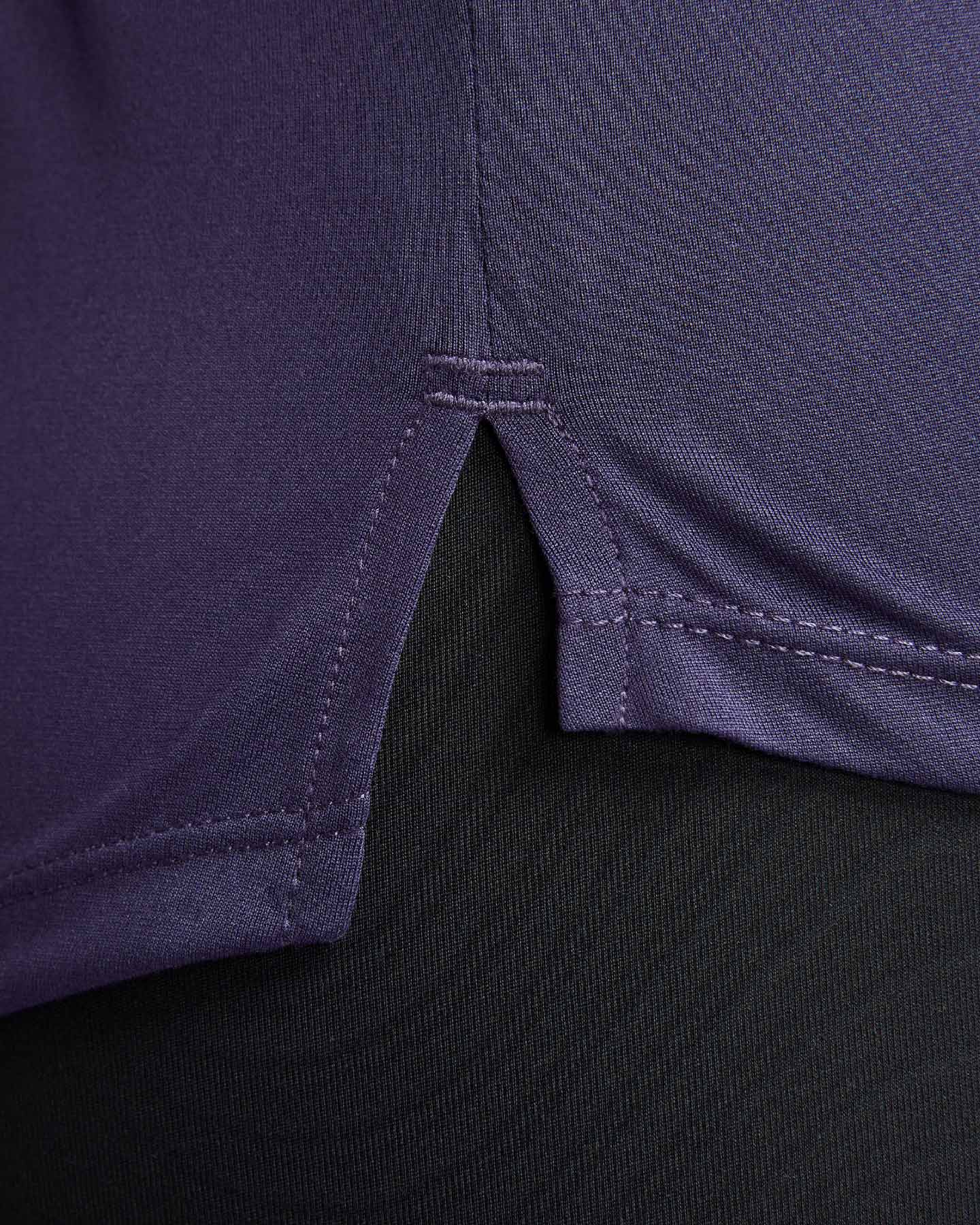 T-shirt running NIKE DRI FIT SWOOSH W - Blu - 3 | Cisalfa Sport