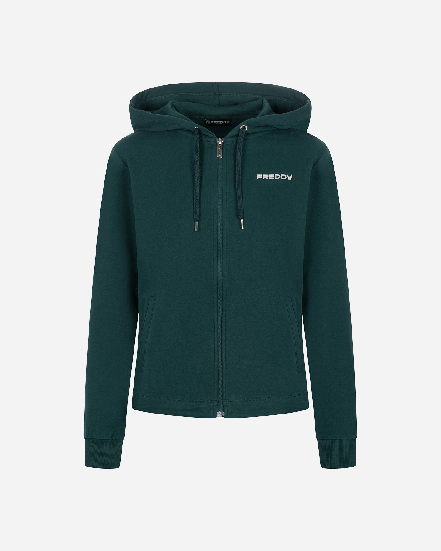 Felpa FREDDY SMALL LOGO OLOGRAFICO W - Verde - 0 | Cisalfa Sport