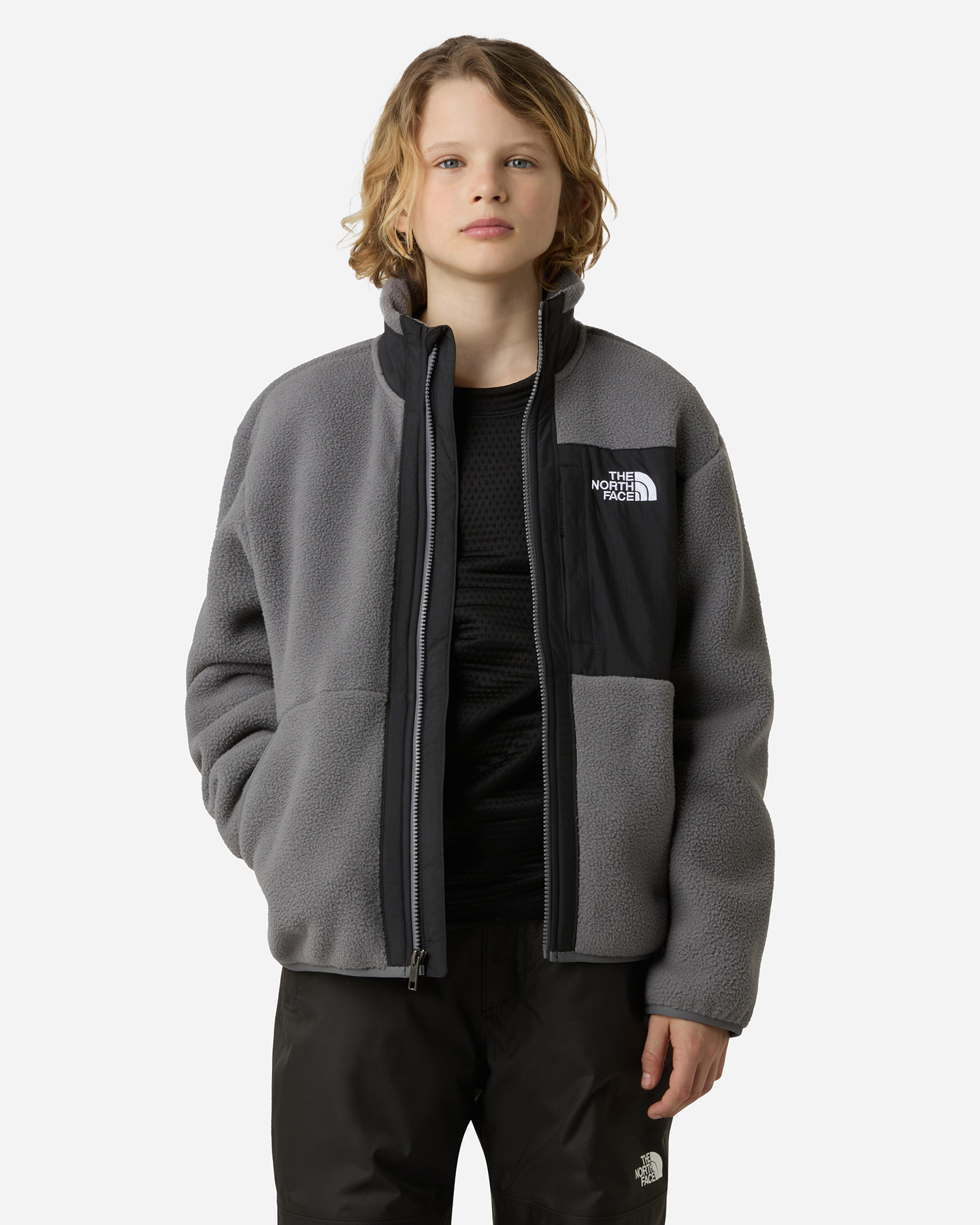 Felpa THE NORTH FACE YUMIORI JR - Grigio - 2 | Cisalfa Sport