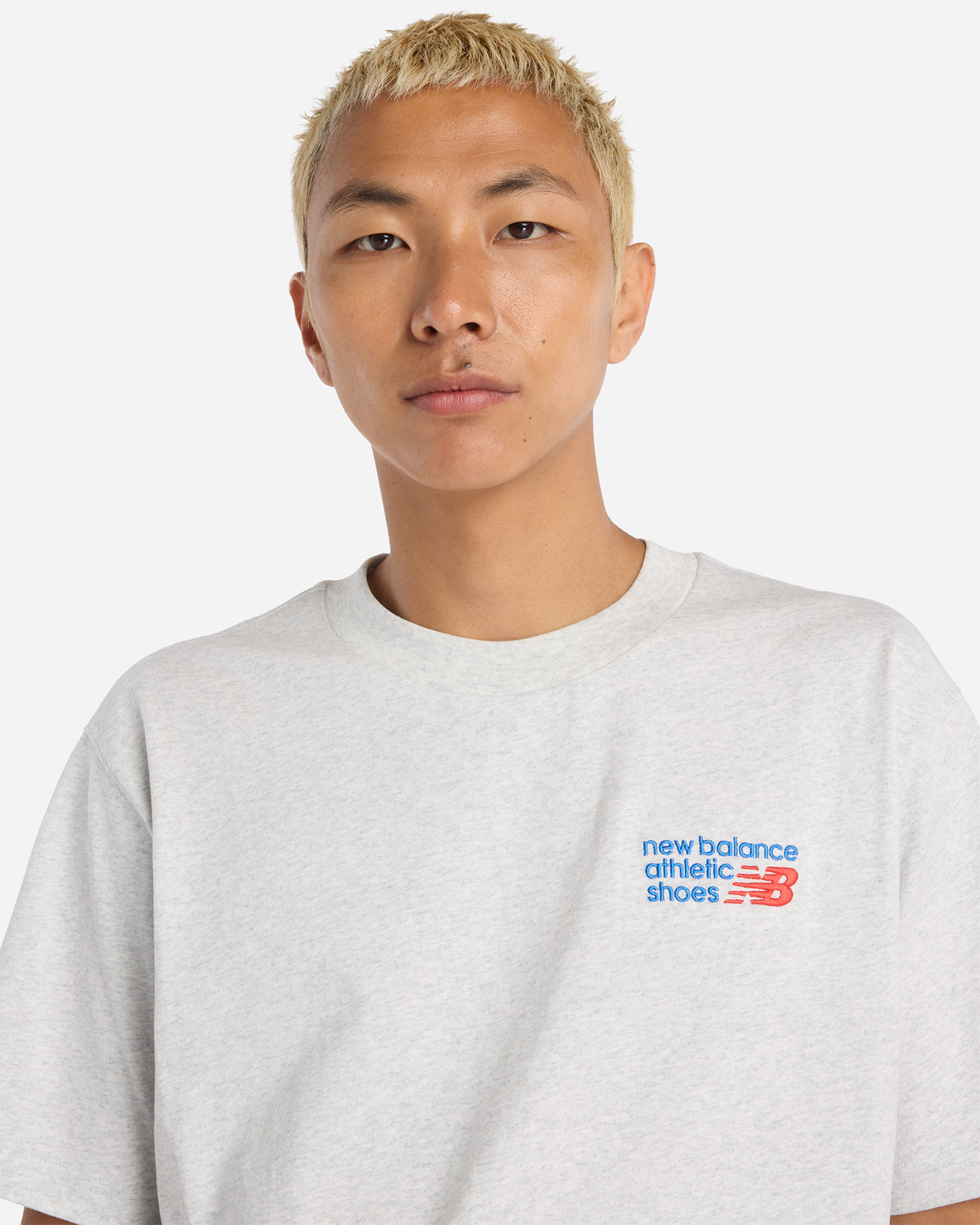 T-shirt NEW BALANCE ATHLETICS PREMIUM SMALL LOGO M - Grigio - 4 | Cisalfa Sport