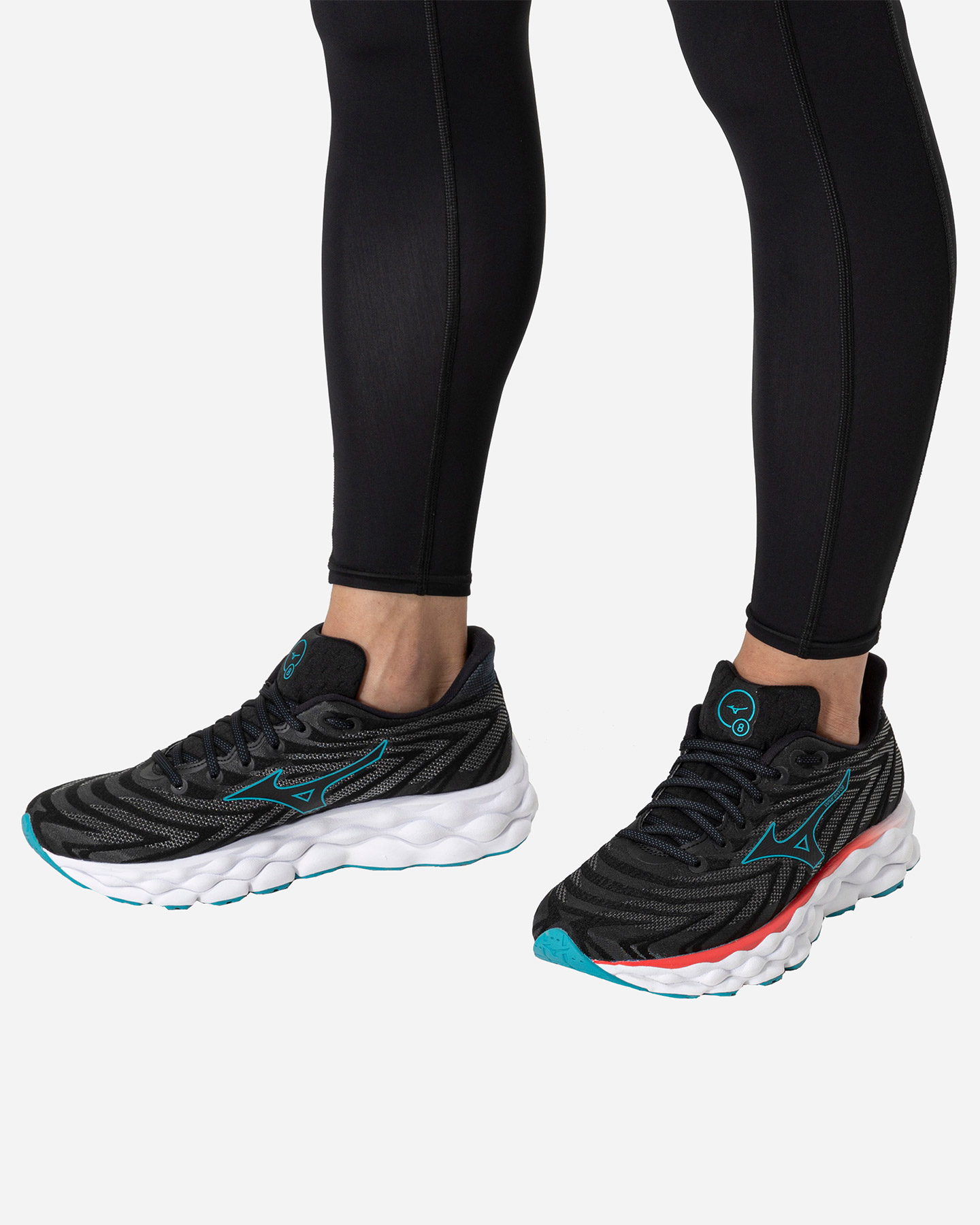 Scarpe running MIZUNO WAVE SKY 8 M - Nero - 5 | Cisalfa Sport